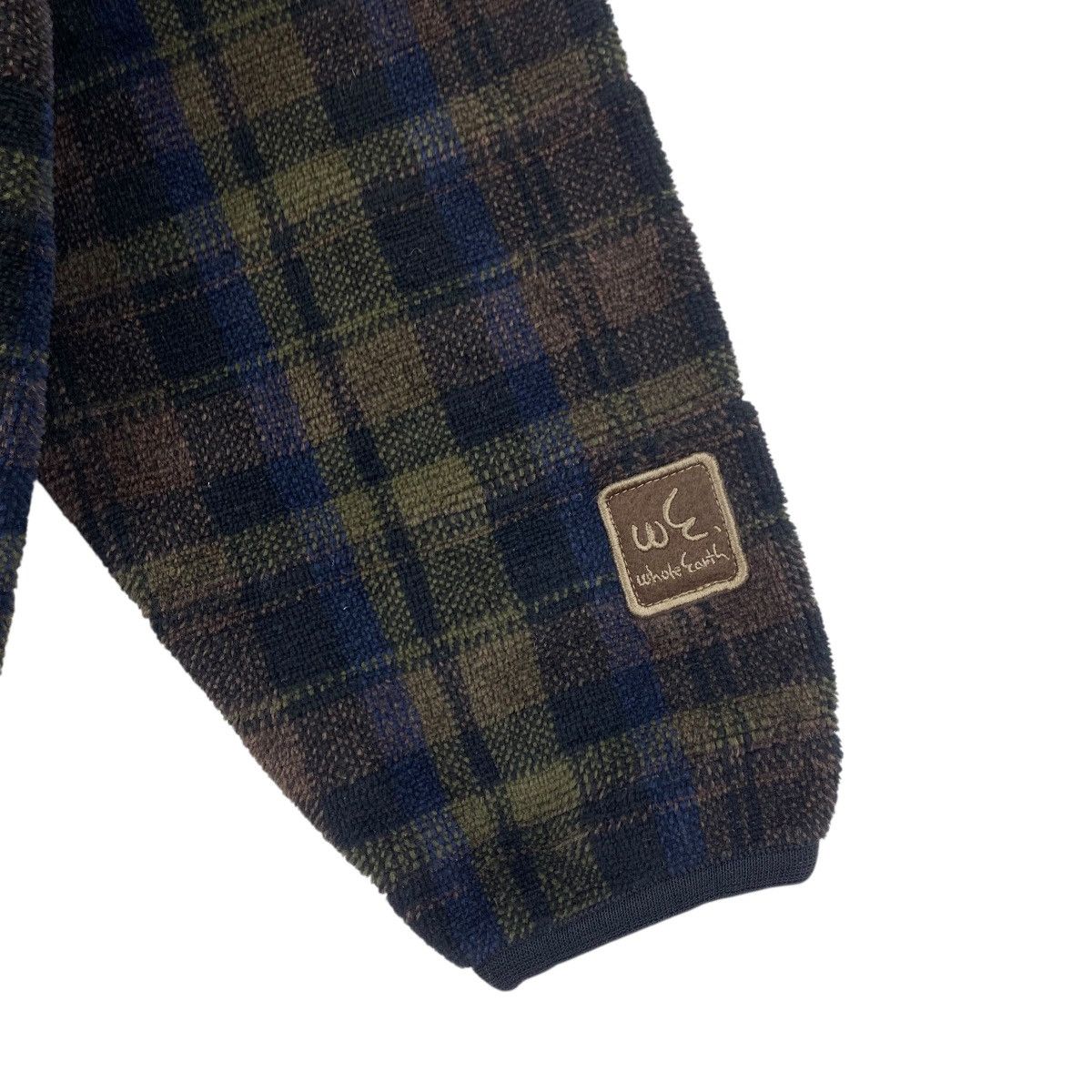 Vintage Vintage 90s WHOLE EARTH Descente Fleece Jacket Sherpa Size US M / EU 48-50 / 2 - 3 Thumbnail