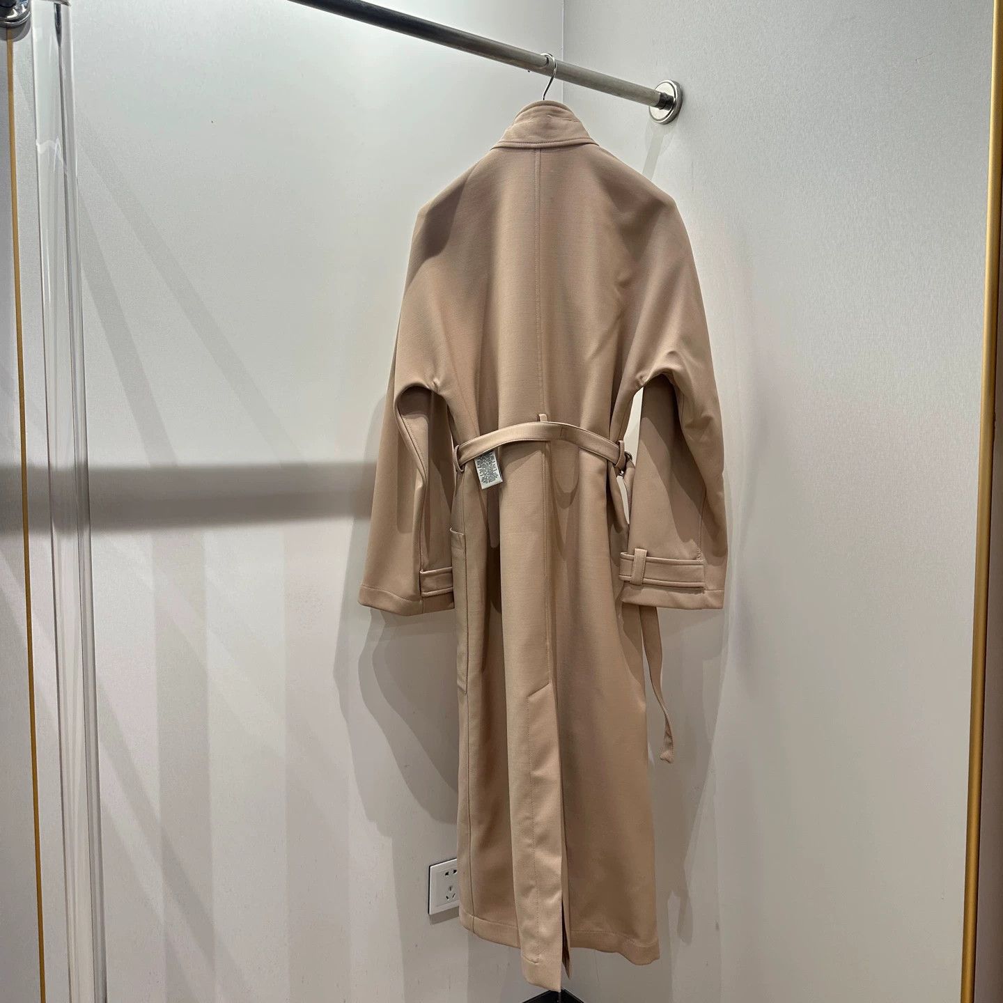 Hermes Hermes Wool Long Overcoat apr450 Silver Buttons 36 Size XS / US 0-2 / IT 36-38 - 2 Thumbnail