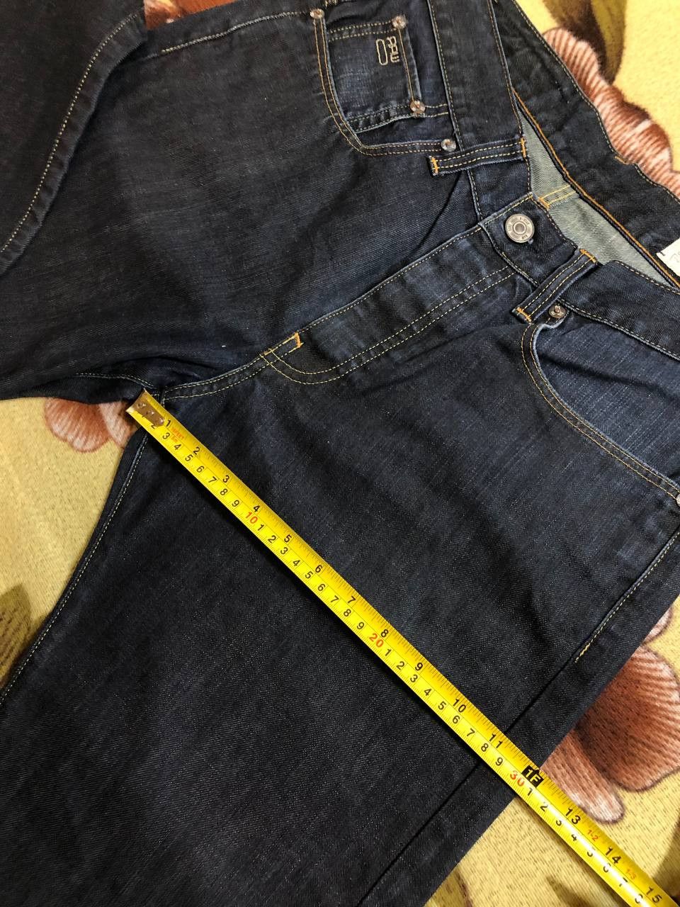G-Star G Star Raw 3301 Slim Straight Jean Blue Button Fly Size US 30 / EU 46 - 15 Thumbnail