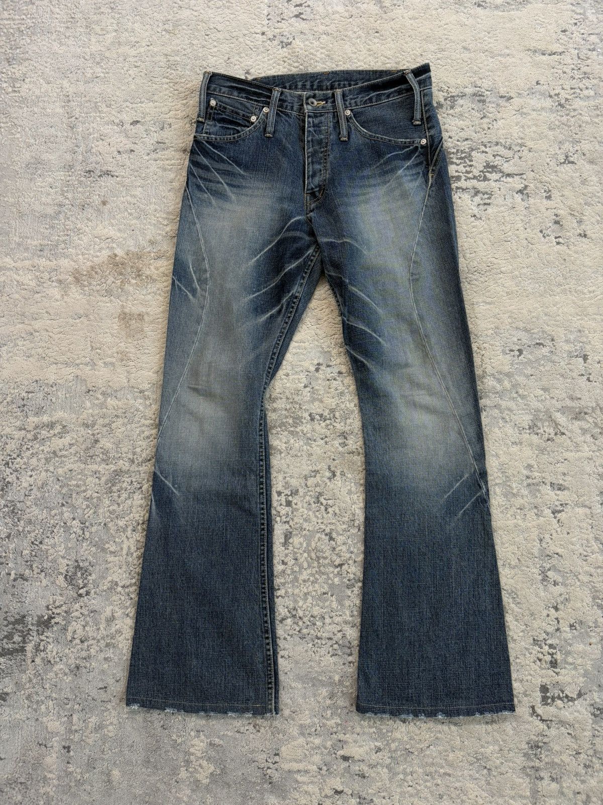 Le Grande Bleu (L.G.B.) LGB - Lazy Wolf Denim Dark Wash Size US 30 / EU 46 - 1 Thumbnail