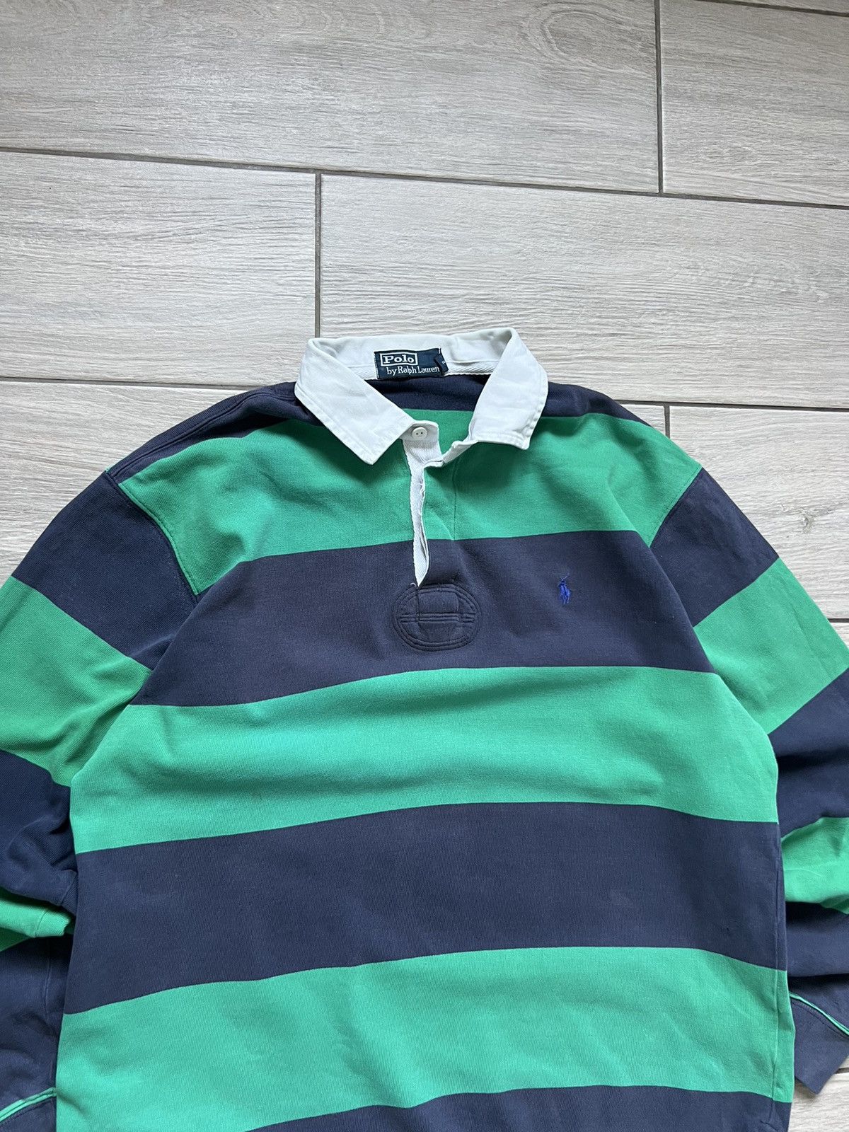 Polo Ralph Lauren Polo Ralph Lauren Vintage Regby Sweatshirt Hype Size US M / EU 48-50 / 2 - 3 Thumbnail