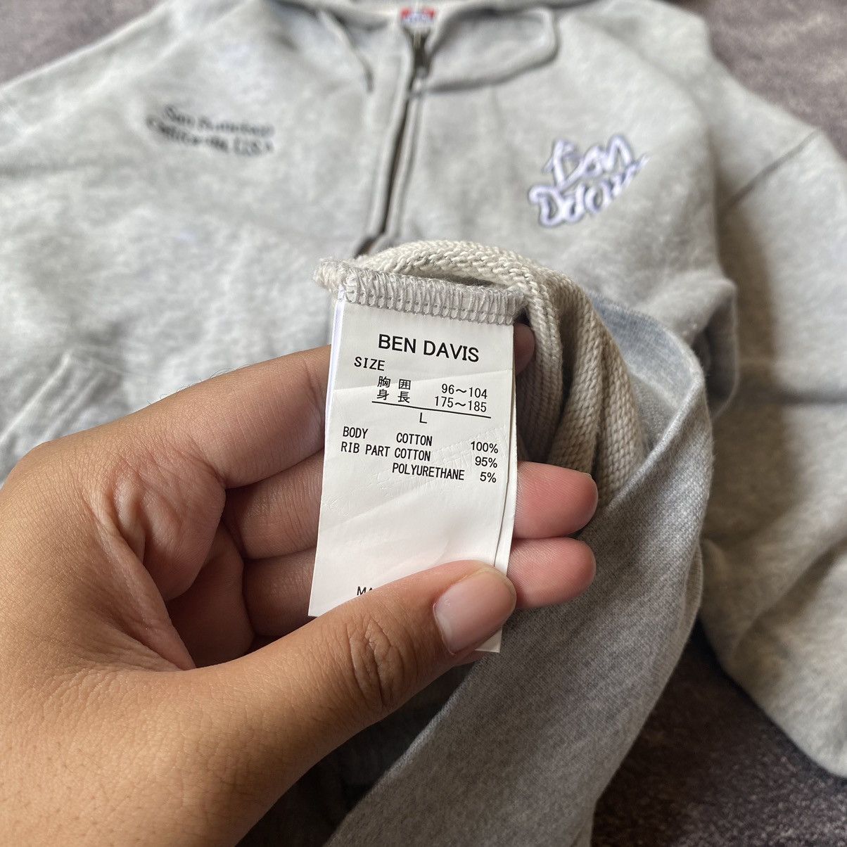 Ben Davis Ben Davis Grafity Backhit Zipper Hoodie Size US L / EU 52-54 / 3 - 9 Thumbnail
