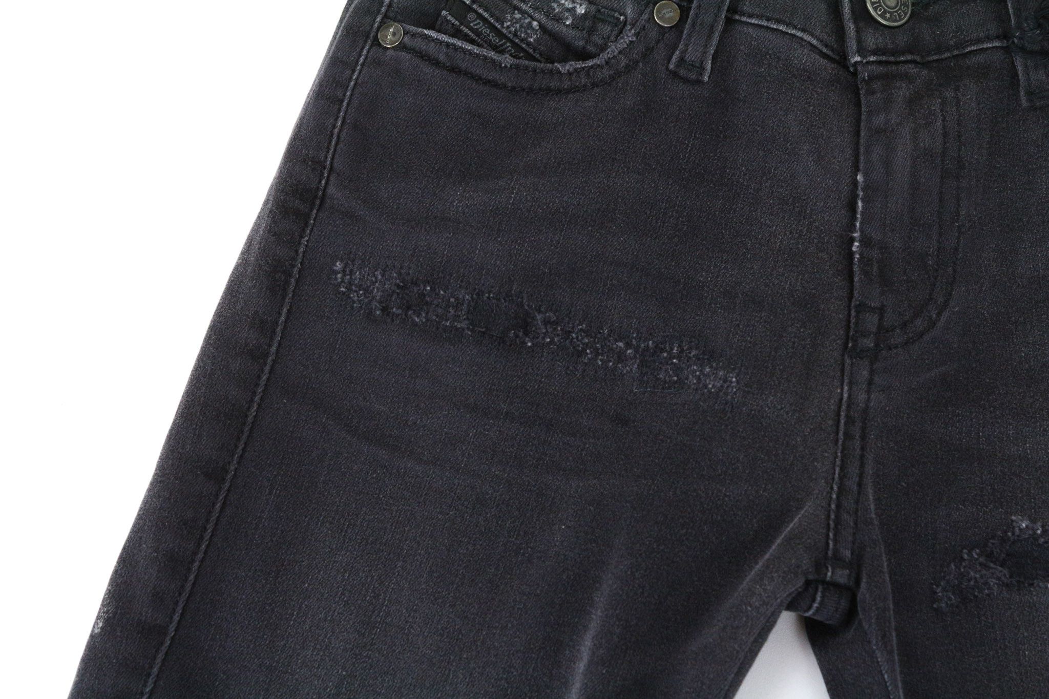 Diesel SLANDY 069GI W24/L32 Black Girls Jeans 70943 Size 24" / US 00 / IT 34 - 6 Thumbnail