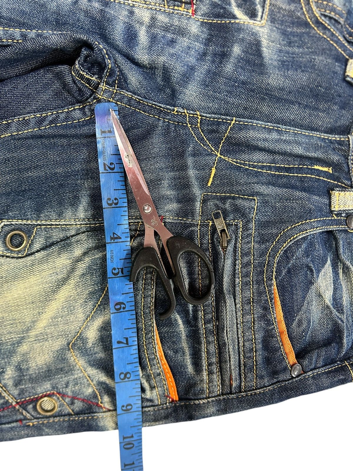 G-Star × Vintage Vintage Gstar Raw Crazy Fade Rusty y2k Jeans Size US 27 - 20 Thumbnail