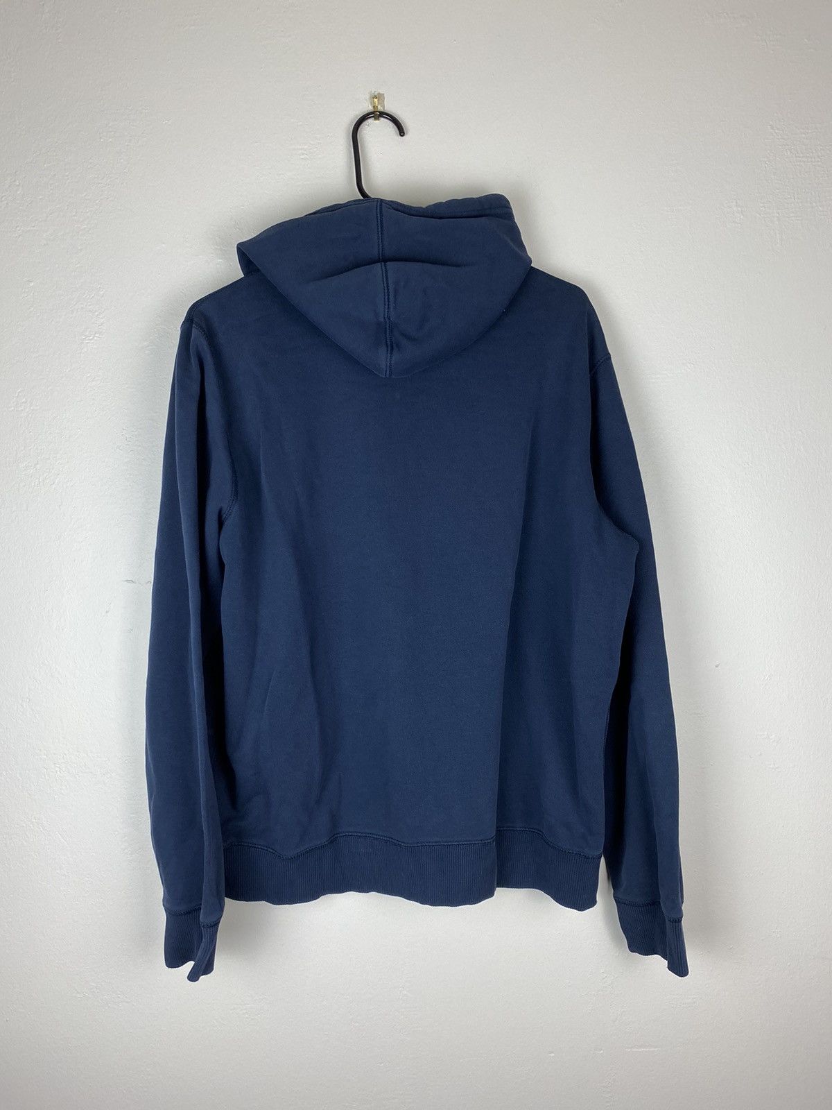 Nike Nike Center Swoosh Rare Navy Blue Hoodie Sweatshirt Size US L / EU 52-54 / 3 - 4 Thumbnail