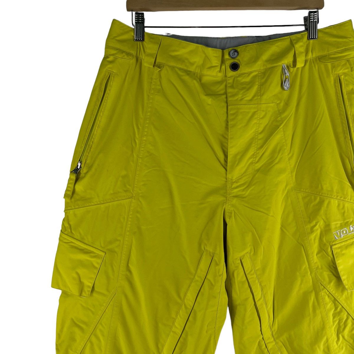 Japanese Brand 🔥Rare Colour Ski Pants Bondage Multi Pocket Volcom Nimbus Size US 39 - 4 Thumbnail