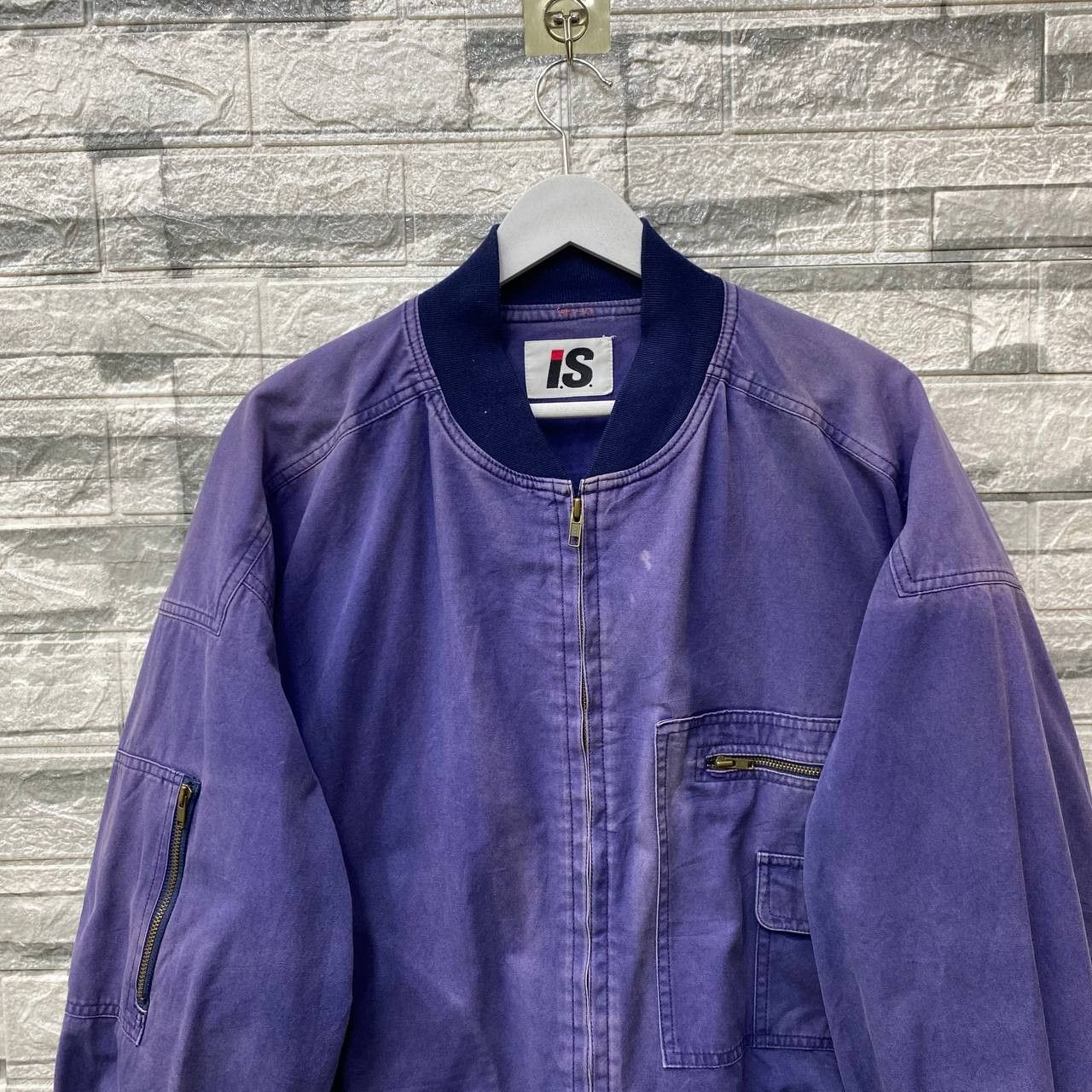 Issey Miyake WORN VINTAGE 80S ISSEY MIYAKE CARE INSTRUCTION FADED PURPLE Size US M / EU 48-50 / 2 - 11 Thumbnail