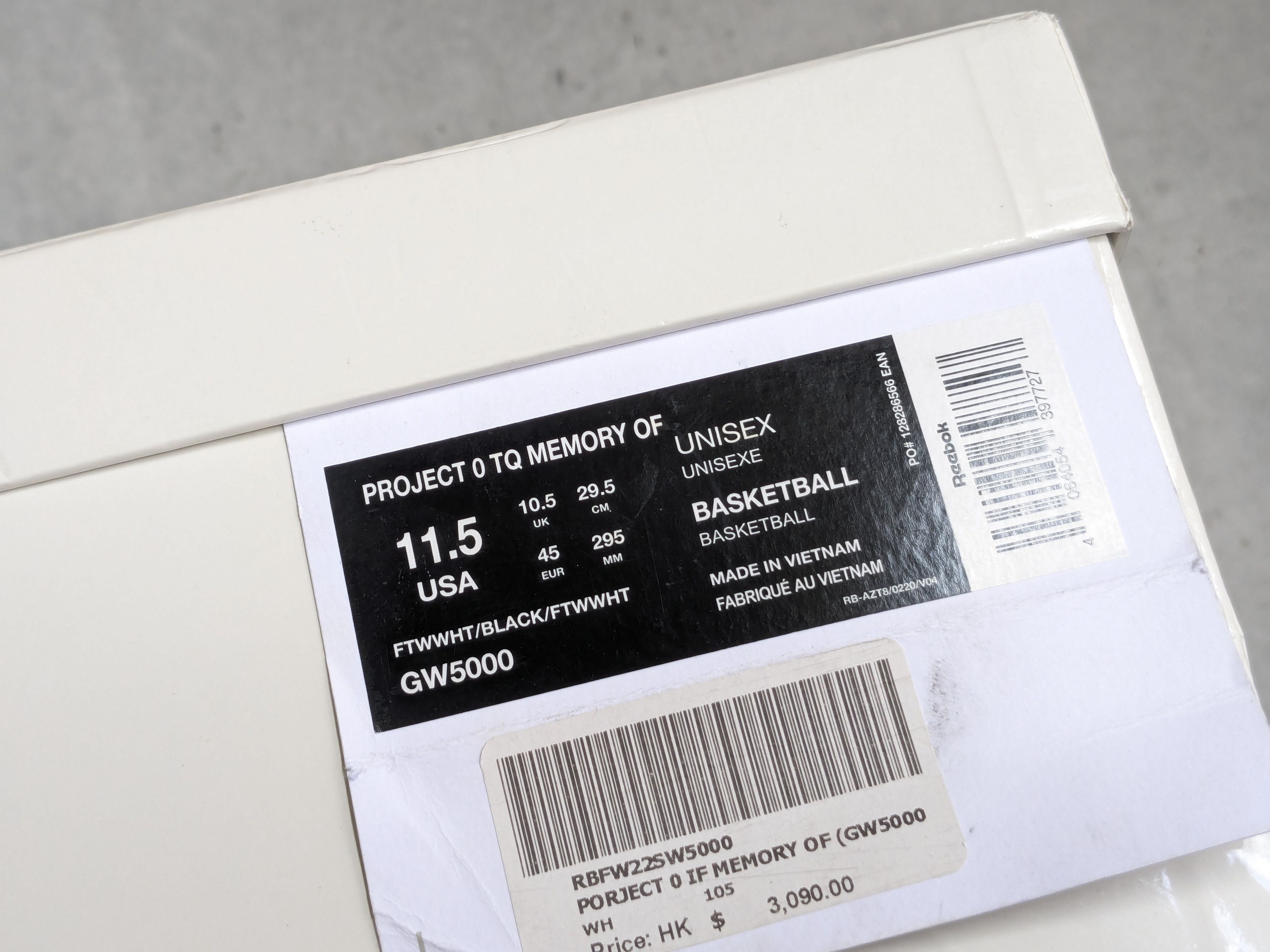 Maison Margiela × Reebok Maison Margiela Reebok Question White 11.5 Leather High Size US 11.5 / EU 44-45 - 19 Thumbnail