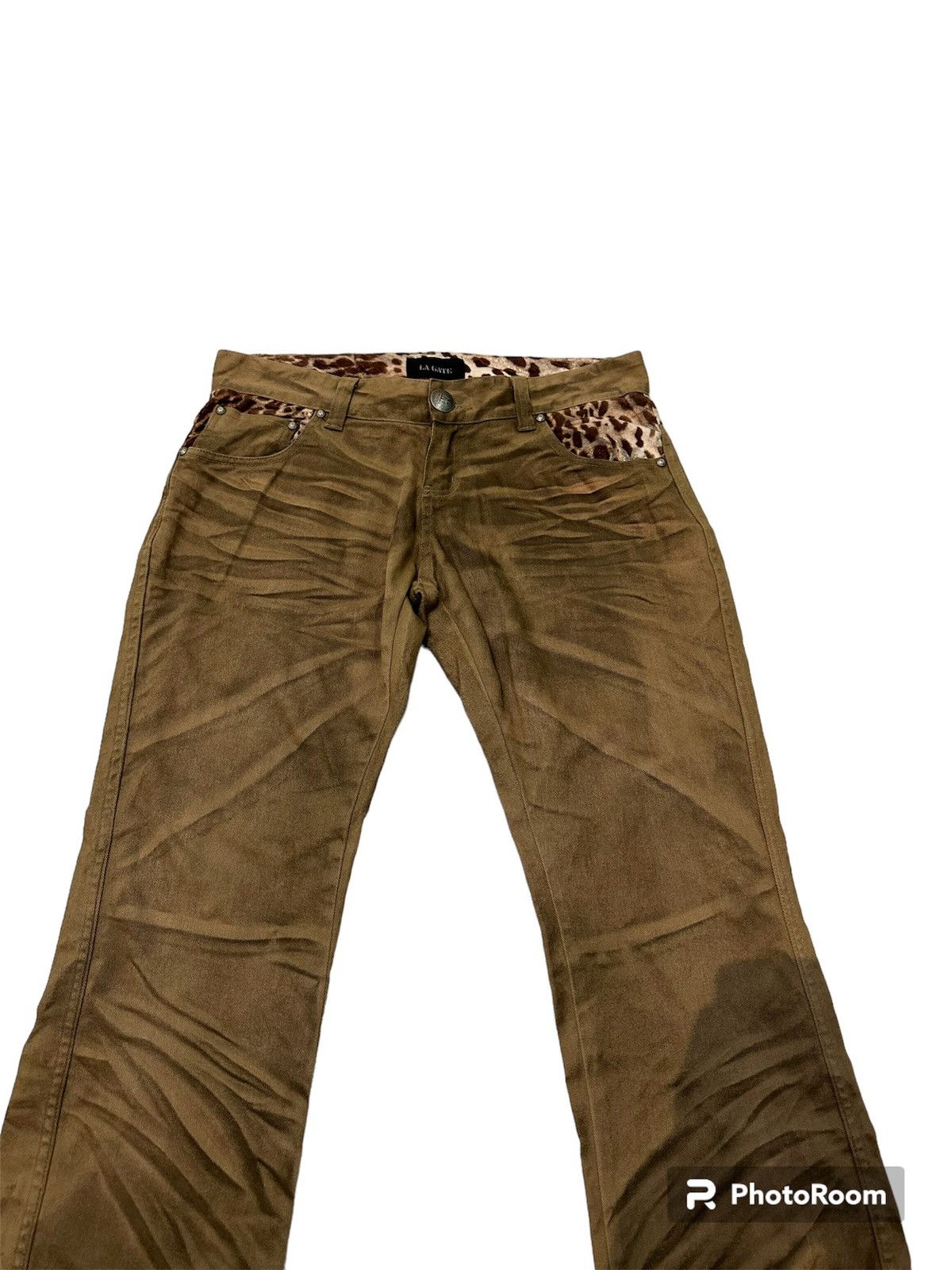 If Six Was Nine distress denim by La Gate Size US 32 / EU 48 - 3 Thumbnail