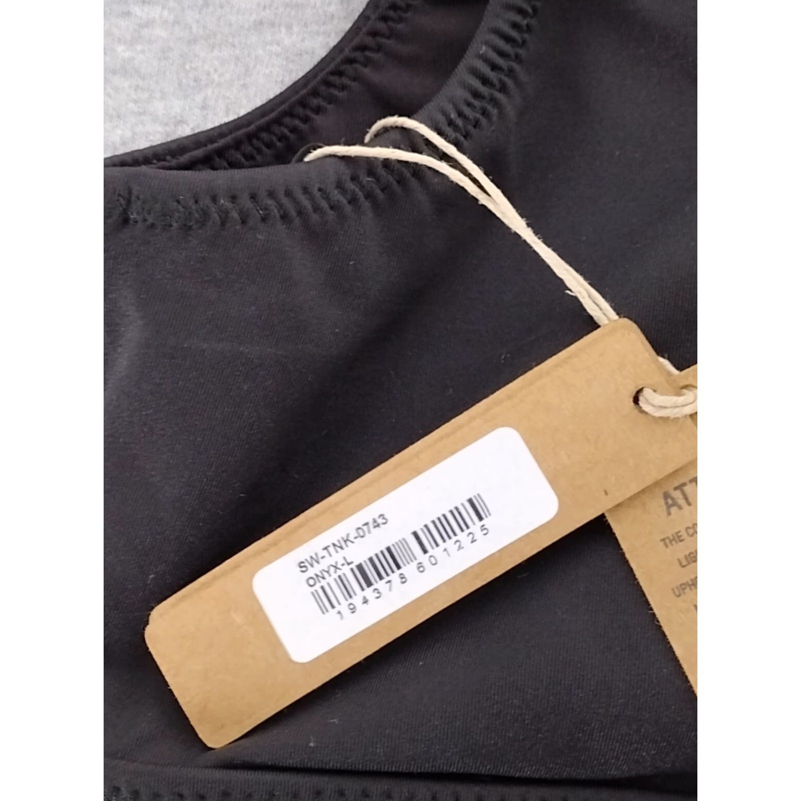 SKIMS Skims Tank Top Bikini Nylon Blend Stretch Onyx L Womens Adult Large Sw-TNK-0743 Size L / US 10 / IT 46 - 5 Thumbnail