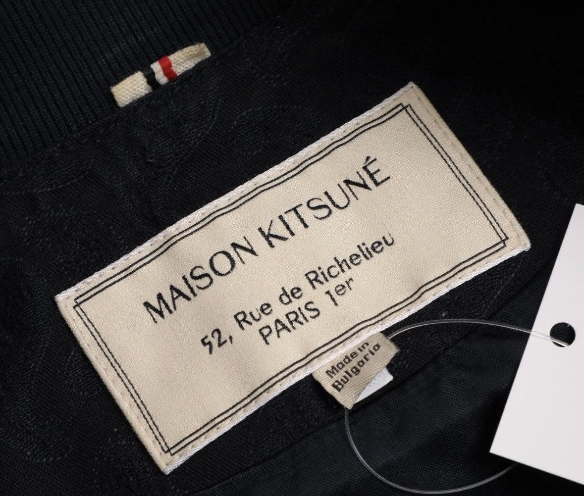 Maison Kitsune Maison Kitsune Indigo Blue Green Jacquard Size US M / EU 48-50 / 2 - 4 Thumbnail