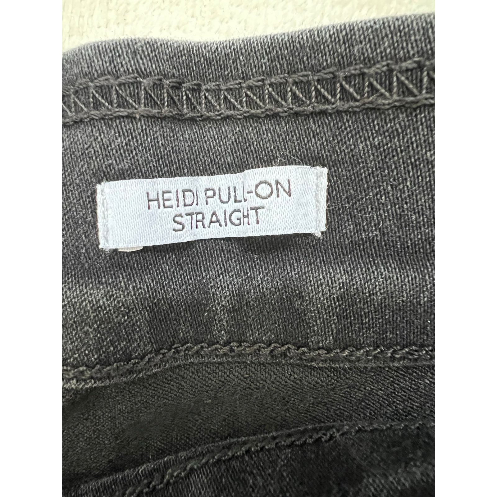 Nine West Nine West Heidi Pull On Straight Black Jeans Size 14 Size 36" / US 14 / IT 50 - 6 Thumbnail