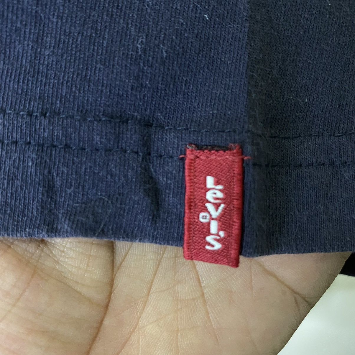 Levi's × Vintage Vintage 90s Levis Seditionaries Poem Cyber Gothic Style Tee Size US L / EU 52-54 / 3 - 3 Thumbnail