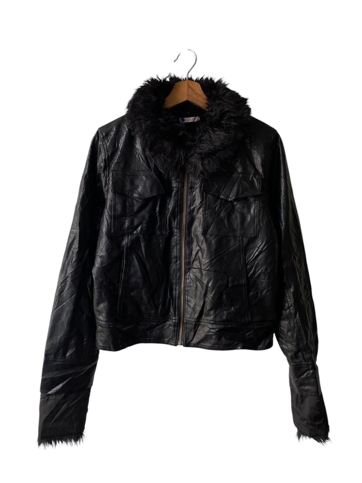 atmos AW2023 Atmos Japan Sherpa Lining Fur Leather Jacket Size US M / EU 48-50 / 2 - 2 Thumbnail