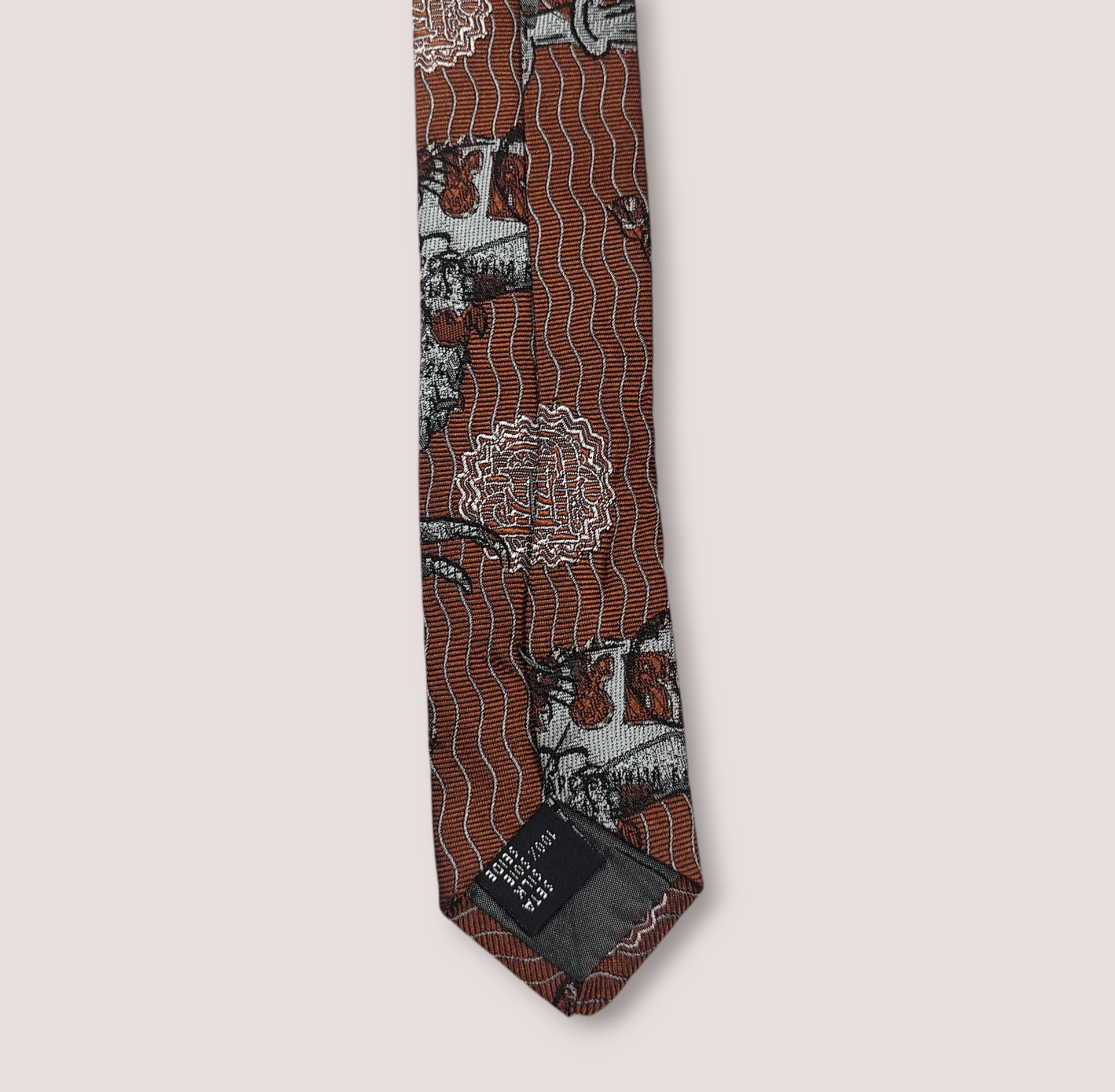 Jean Paul Gaultier JPG Jean Paul Gaultier AOP Cravatta Silk Tie Size ONE SIZE - 5 Thumbnail