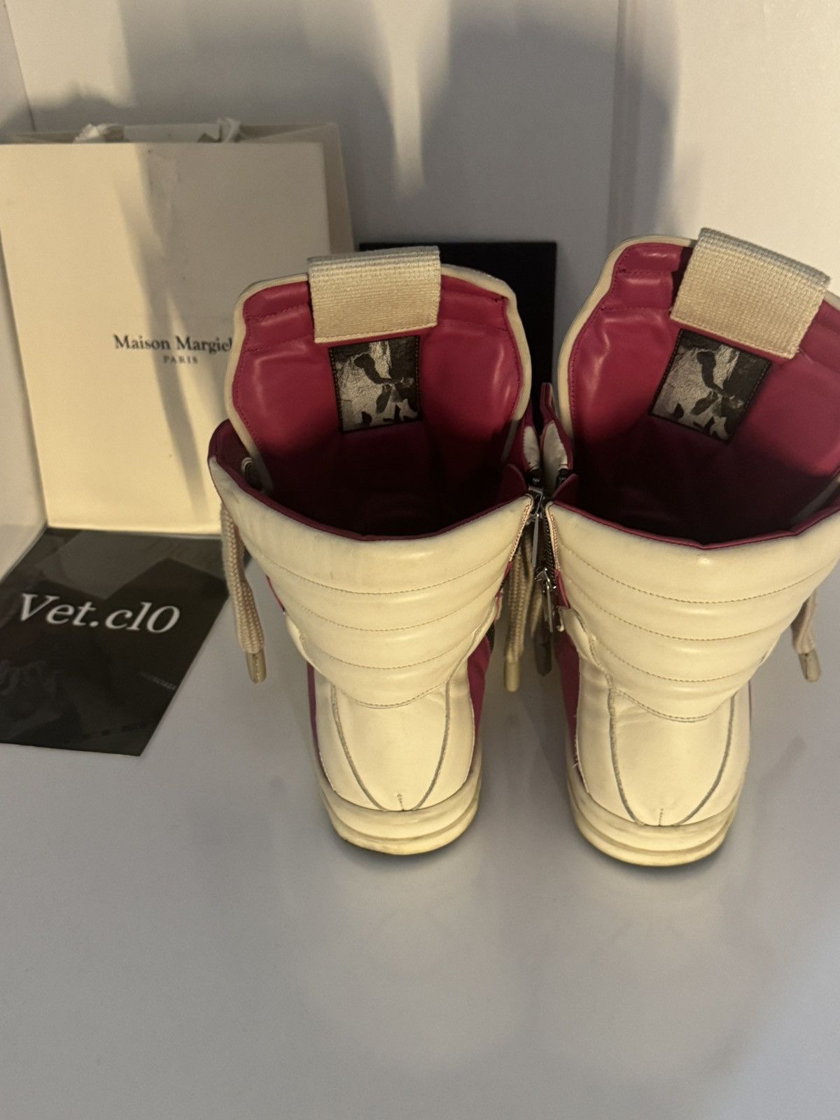 Rick Owens ✅Rick Owens Jumbo Geobasket pink 43 Size US 10 / EU 43 - 4 Thumbnail