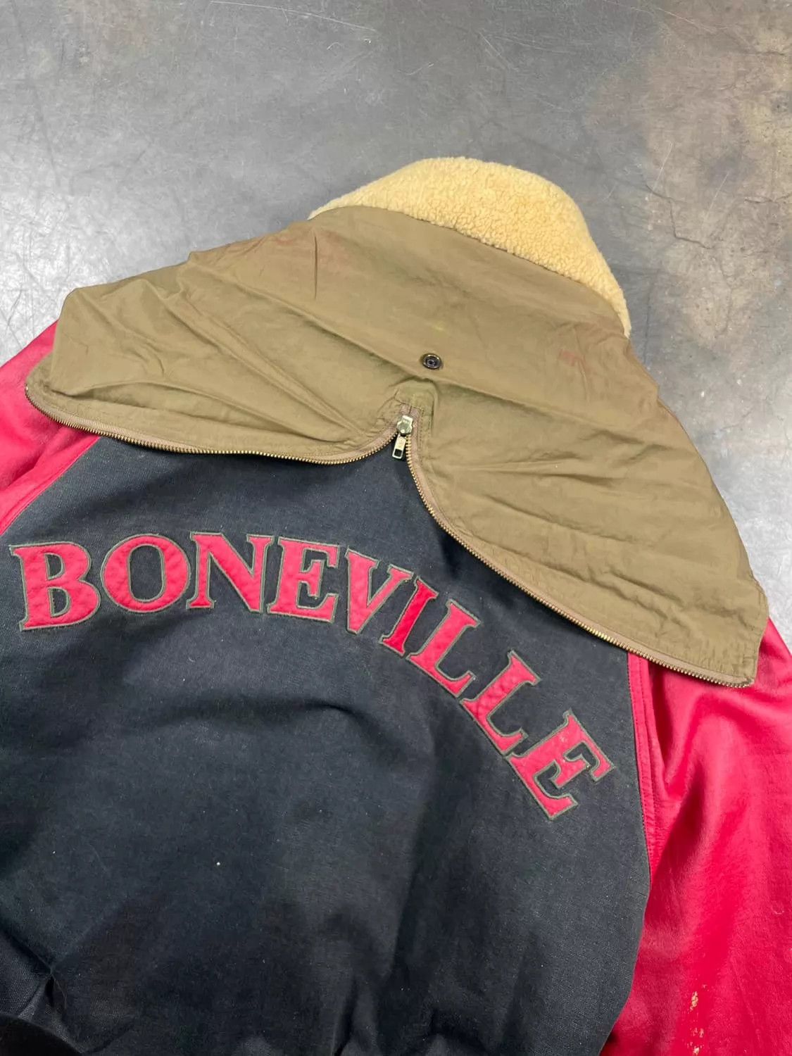 Boneville boneville vintage Akira Work Jacket Canvas Denim & Lambskin Size US S / EU 44-46 / 1 - 3 Thumbnail