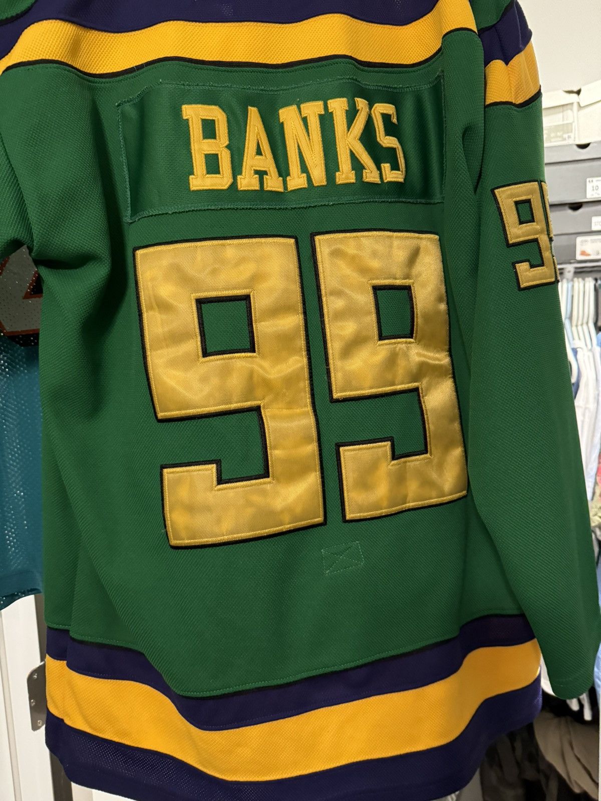 Vintage Mighty Ducks ‘Banks’ jersey Size US L / EU 52-54 / 3 - 2 Thumbnail