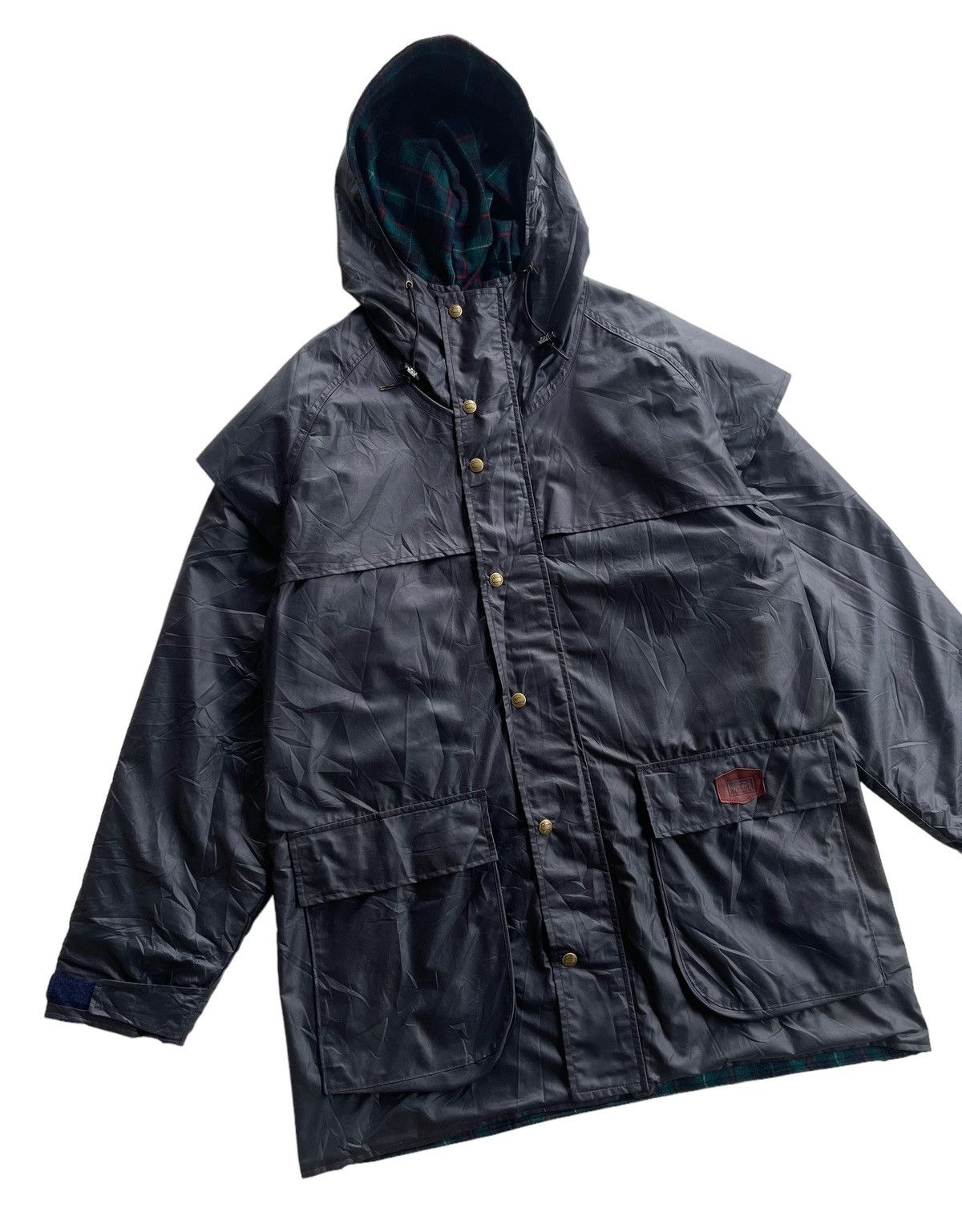 Woolrich Woolen Mills GRAIL🔥80s Woolrich Wax Water Resistant Wool Lined Parkas Size US M / EU 48-50 / 2 - 3 Thumbnail