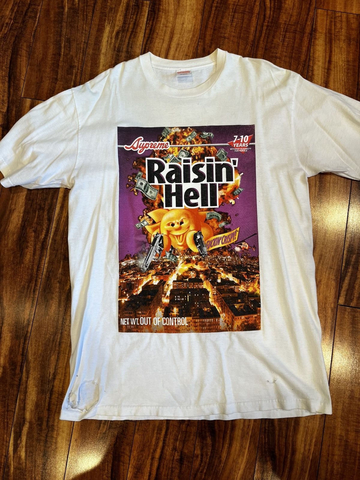 Supreme Supreme Raisin Hell Tee | Grailed