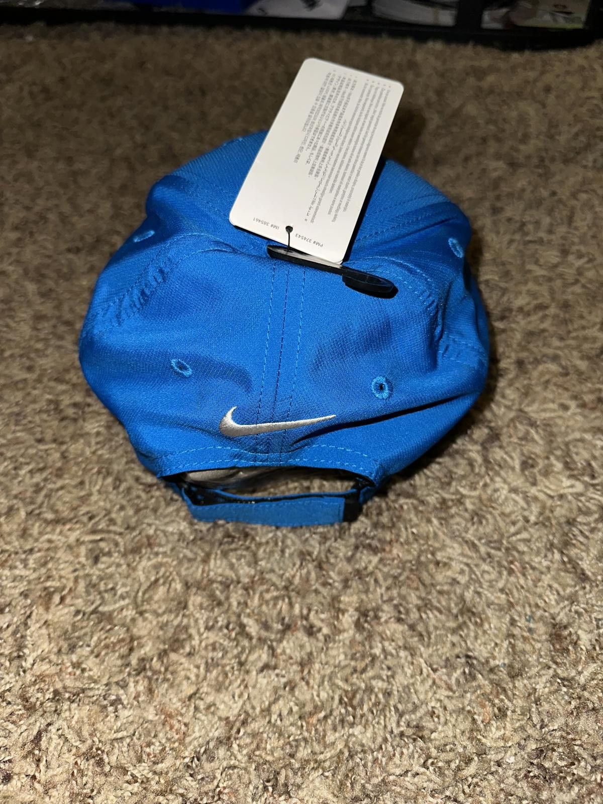 Nike Nike Legacy91 Adult Unisex Golf Blue Adjustable Strap Back Hat Size ONE SIZE - 2 Thumbnail