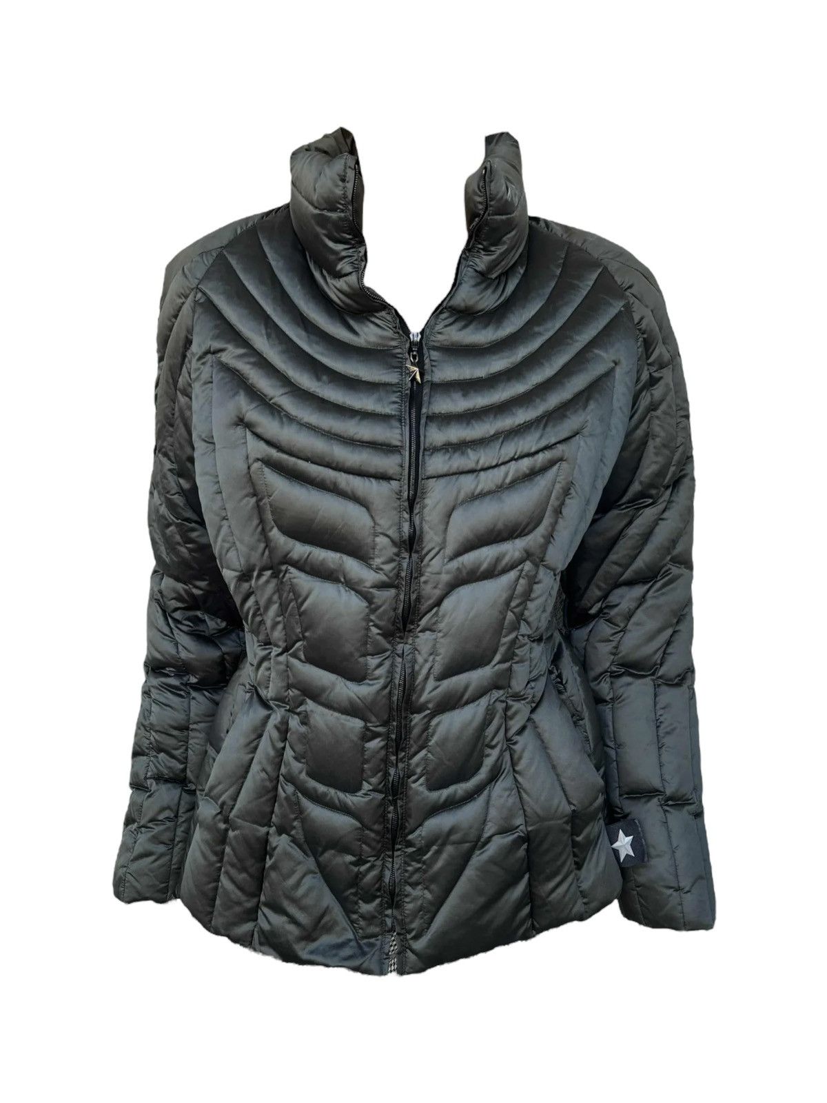 Mugler Thierry Mugler Vntg Panel Seams Shaped Quilting Down Jacket Size M / US 6-8 / IT 42-44 - 9 Thumbnail