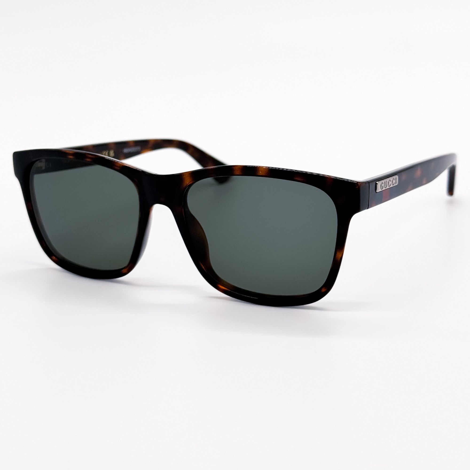 Gucci NEW GG0746S 003 UNISEX DARK GREEN HAVANA SUNGLASSES GUCCI Size ONE SIZE - 3 Thumbnail