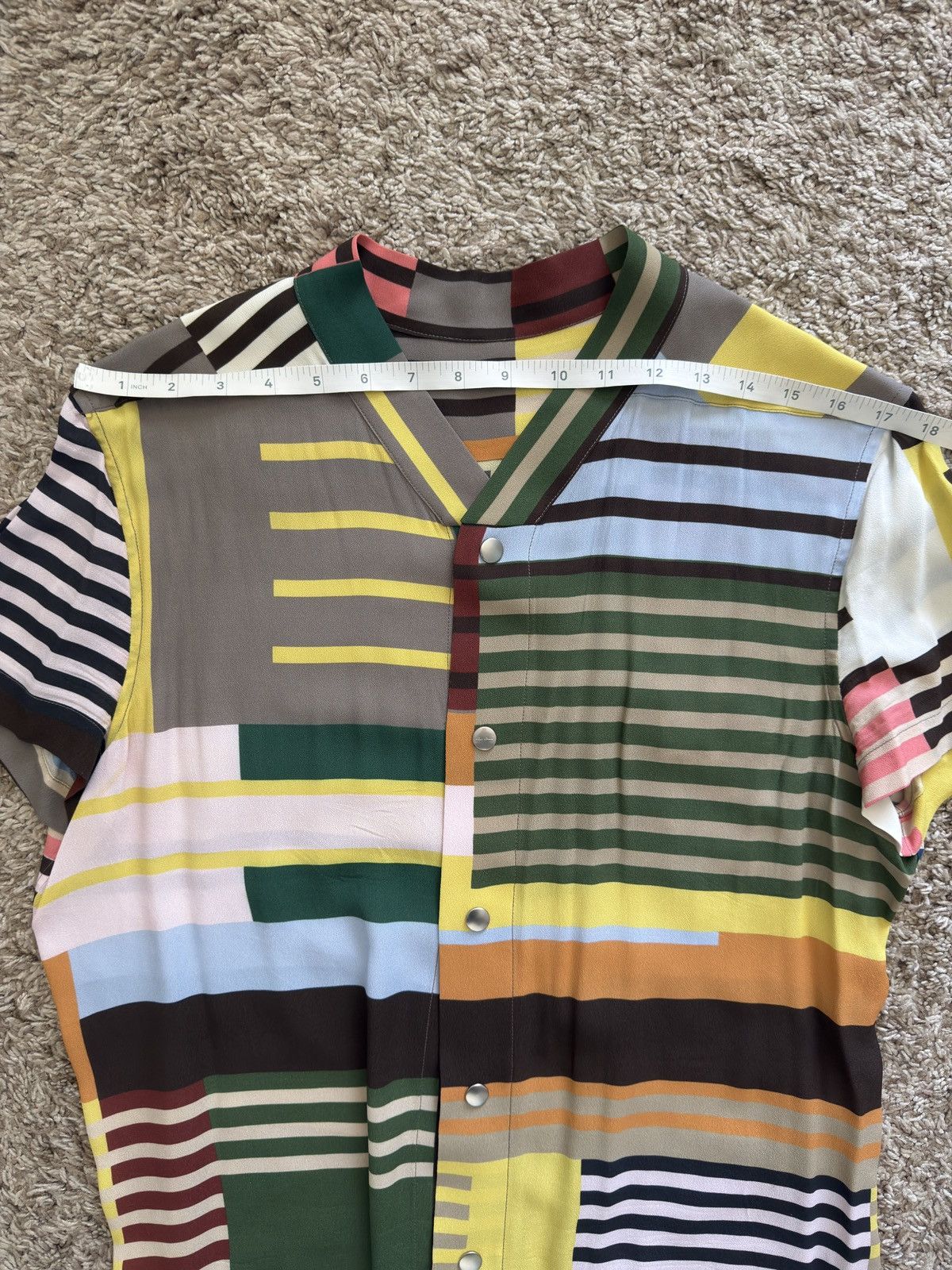 Rick Owens SS20 Tecautl Golf Shirt Button Up Size US M / EU 48-50 / 2 - 5 Thumbnail