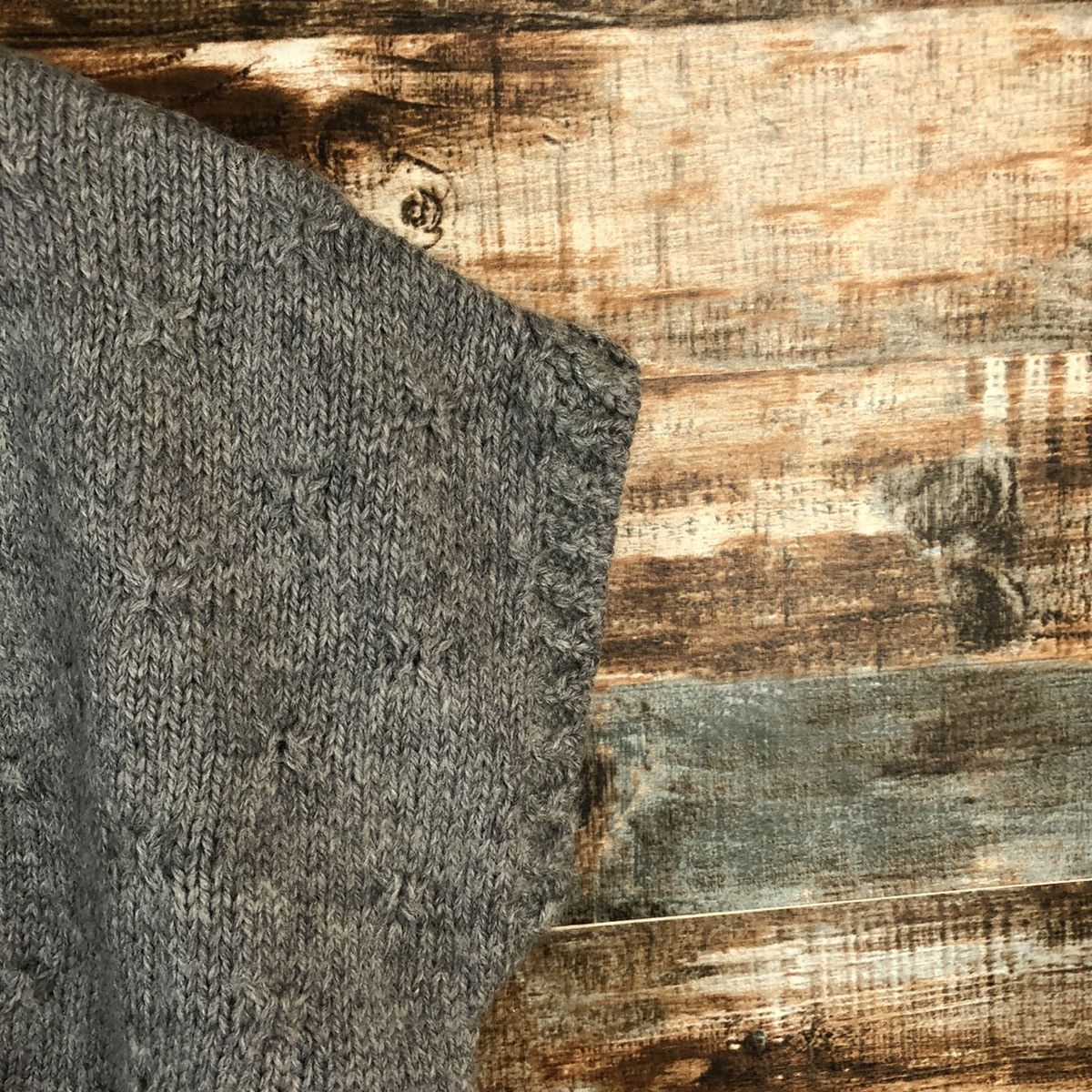 Homespun Knitwear × Japanese Brand Japanese Brand Grey vintage Knitwear #A1799 Size M / US 6-8 / IT 42-44 - 8 Thumbnail