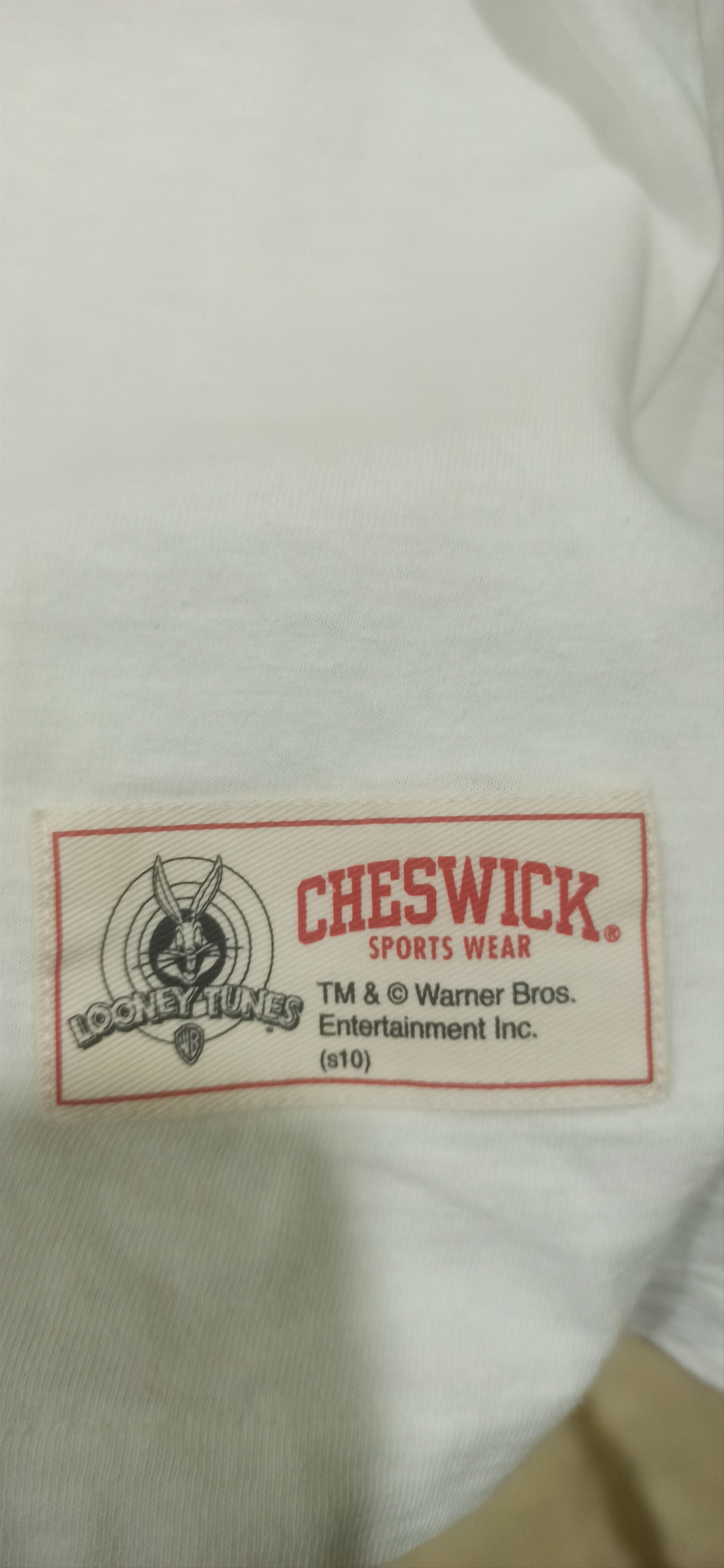 Cartoon Network × Sugar Cane × Vintage Cheswick Three Quarter Looney Tunes Road Runner T Shirt Size US M / EU 48-50 / 2 - 5 Thumbnail