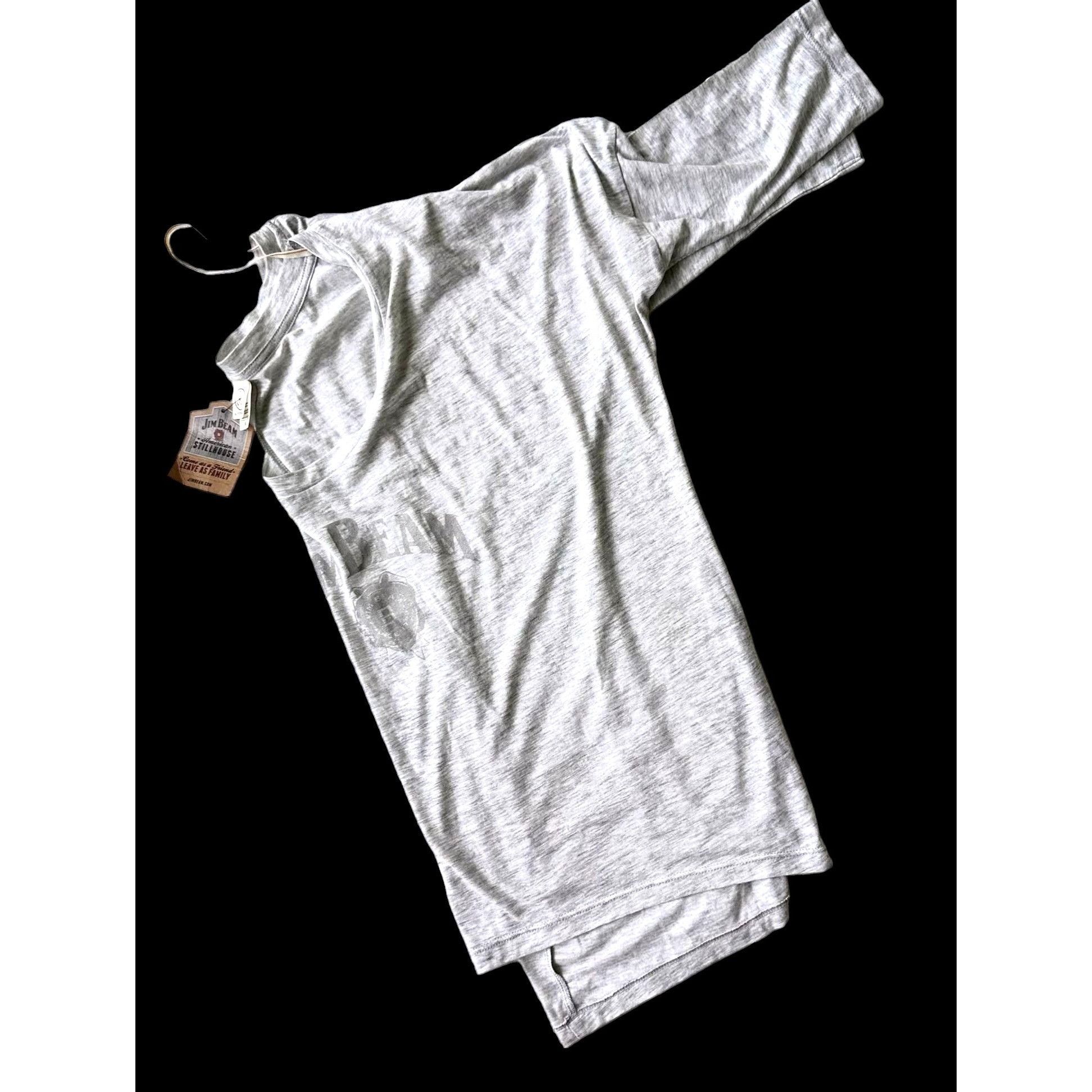 Other NWT Knob Hill Jim Beam Tee Top Medium Light Gray Whiskey Size M / US 6-8 / IT 42-44 - 10 Thumbnail