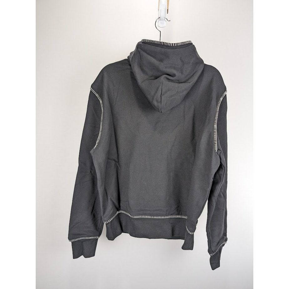 Amiri o1rshd1 Stitch Amiri Logo Hoodie in Black Size US M / EU 48-50 / 2 - 15 Thumbnail