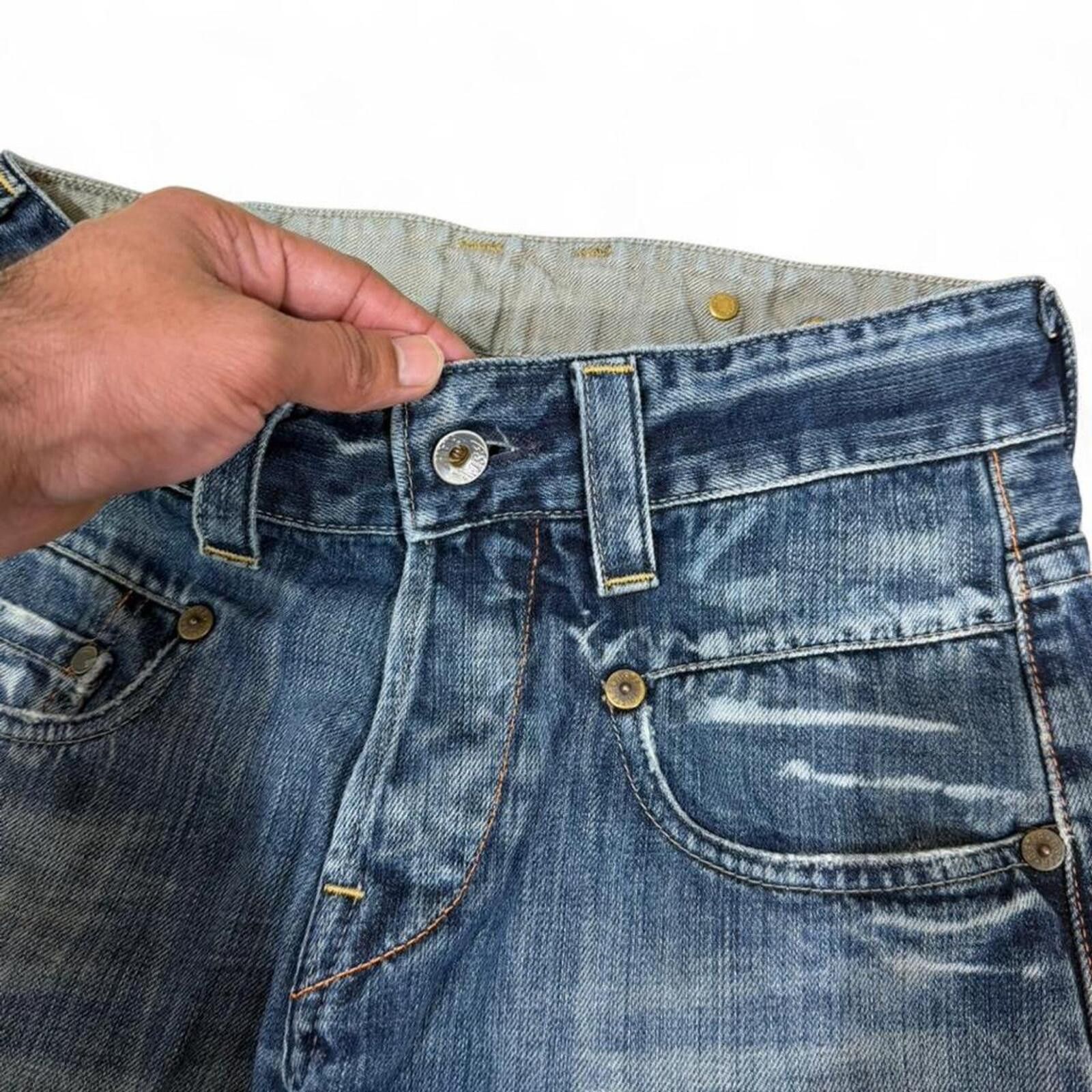 Other G-Star blue denim jeans with a distressed look Size 28" / US 6 / IT 42 - 5 Thumbnail