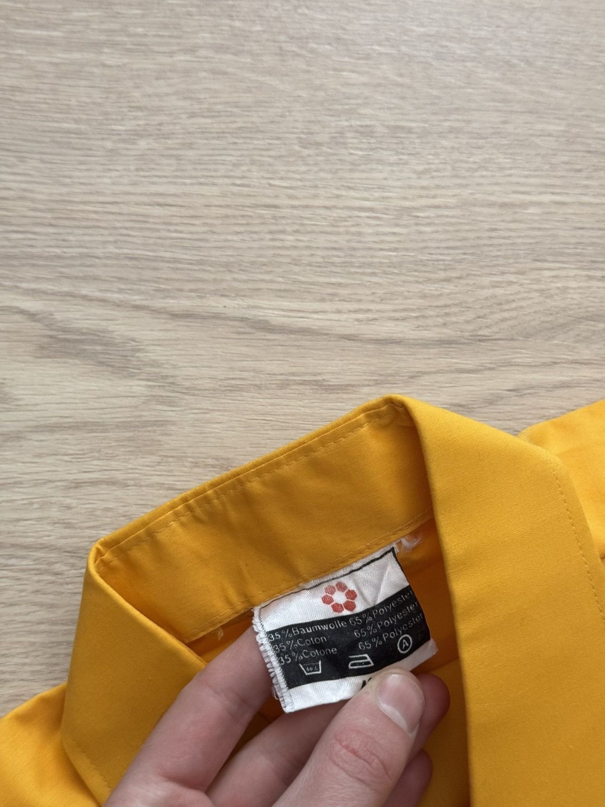 K-Swiss Vintage 70-80’s Swiss Design Cowboy Yellow Shirt Size US XL / EU 56 / 4 - 4 Thumbnail