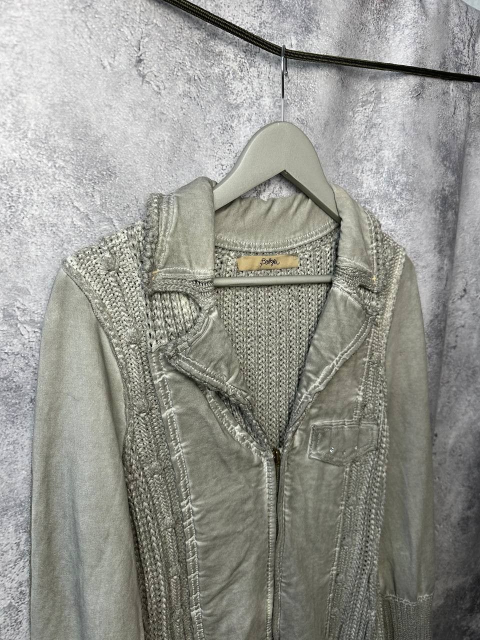 Elisa Cavaletti Bottega By Elisa Cavaletti Avant-Garde Knit Cardigan Jacket Size M / US 6-8 / IT 42-44 - 4 Thumbnail