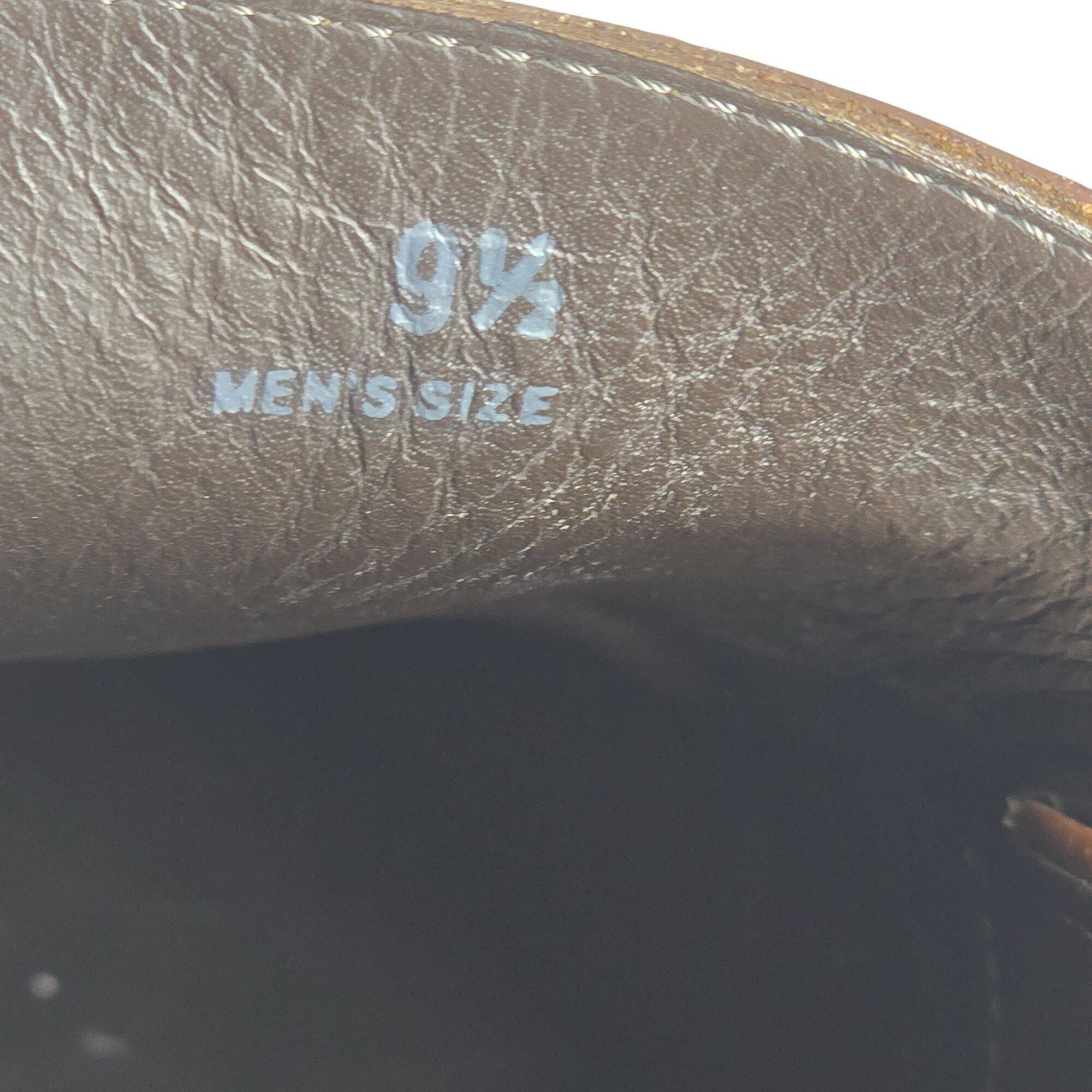 Tod's Tods Italy Mens 9.5 Light Brown Leather Dress Casual Shoes Size US 9.5 / EU 42-43 - 4 Thumbnail