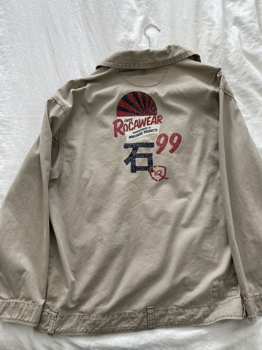 Rocawear Rising Sun Military Jacket vintage