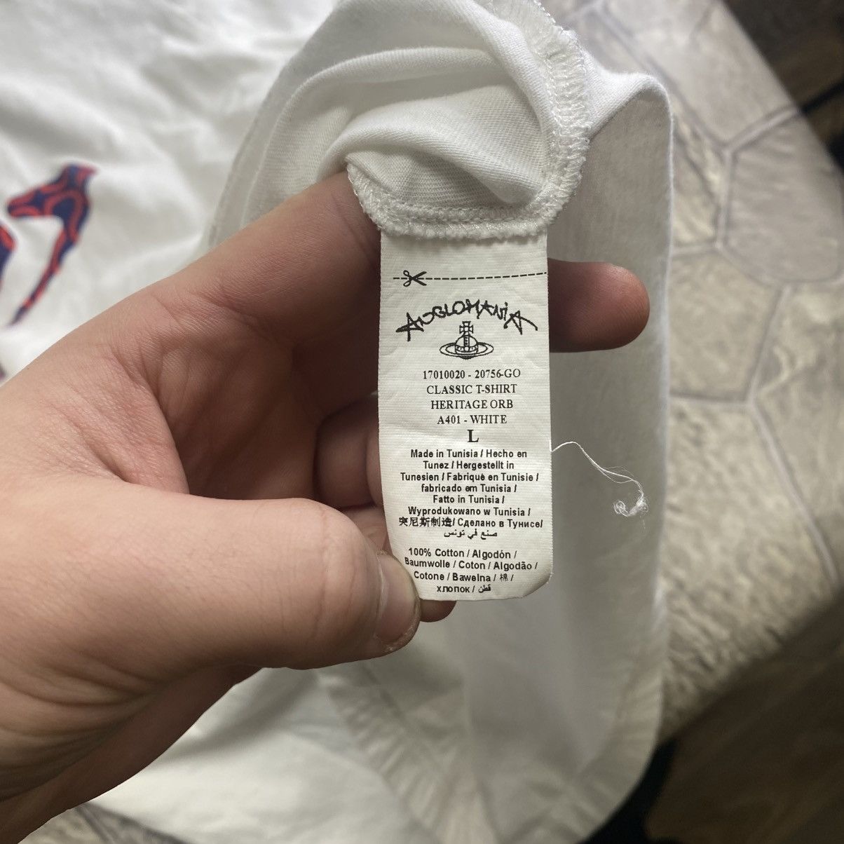 Vivienne Westwood Vivienne Westwood T-Shirt Big Logo Anglomania Size US L / EU 52-54 / 3 - 8 Thumbnail