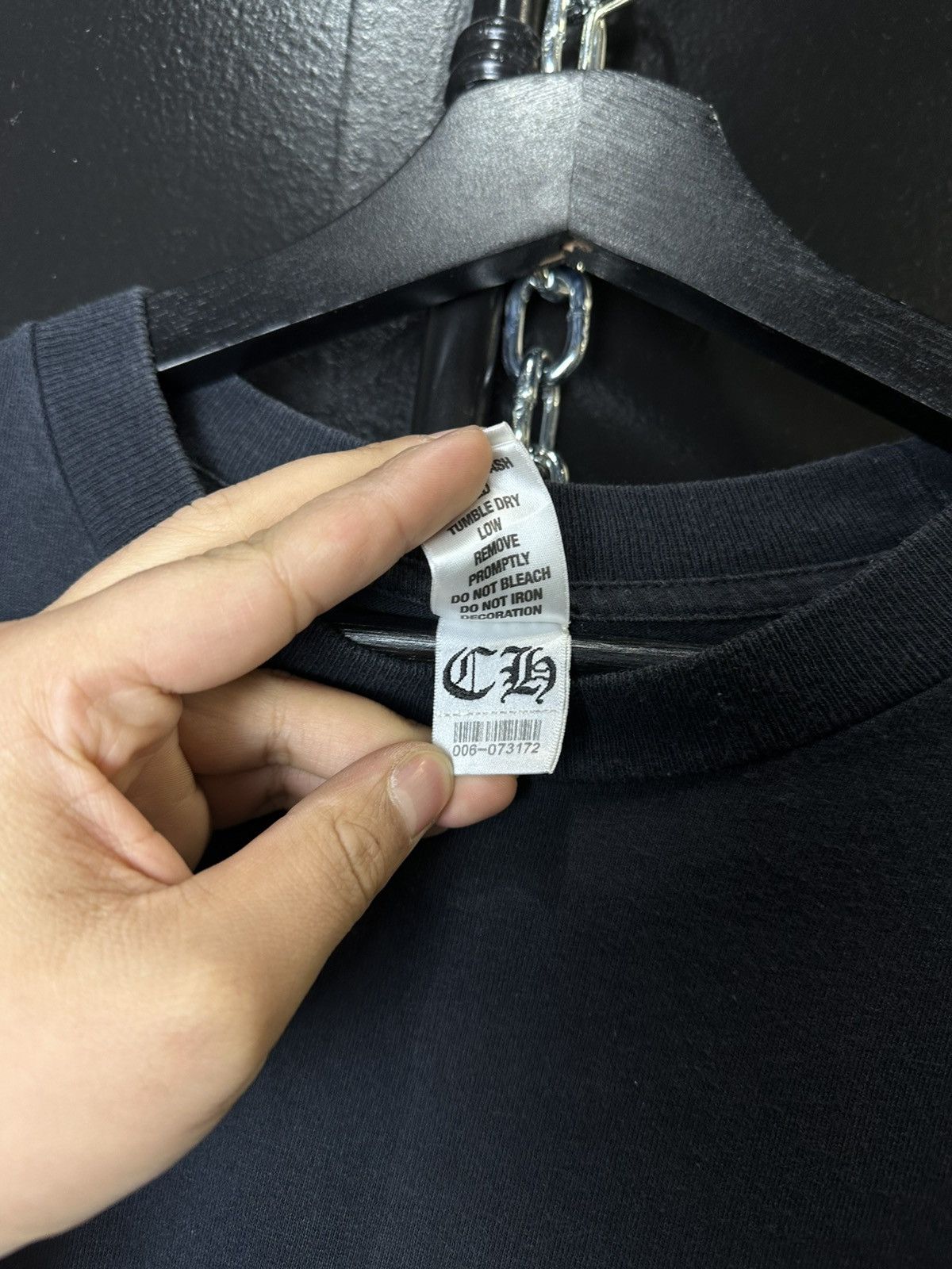 Chrome Hearts Vintage Chrome Hearts Cross Stamp Pocket Tee Size US M / EU 48-50 / 2 - 7 Thumbnail