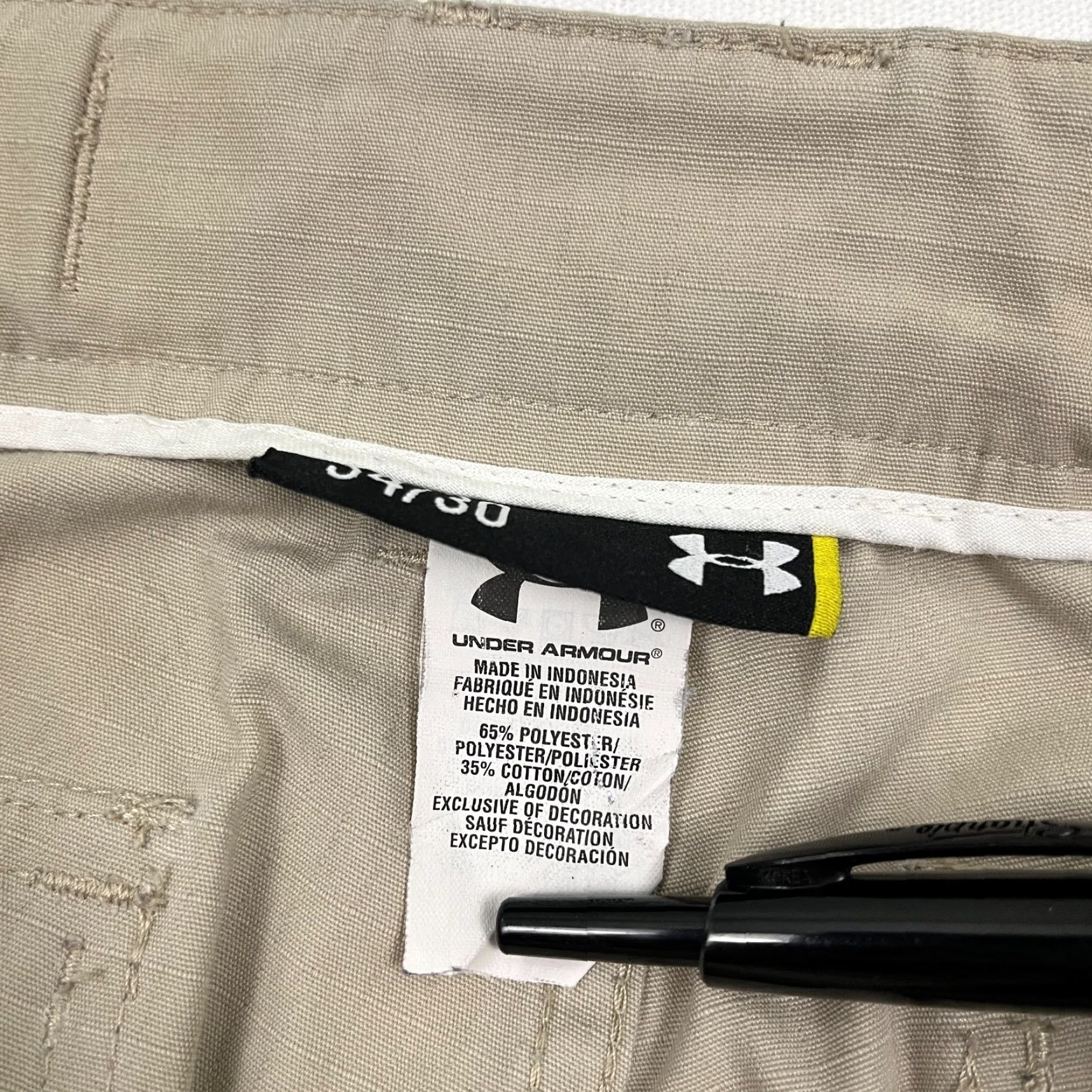 Under Armour Under Armour Tactical Cargo Pants Mens 36 x 27 Brown Ripstop Utility Cargo Pants Brown Under Armour 1230536 Size US 36 / EU 52 - 2 Thumbnail