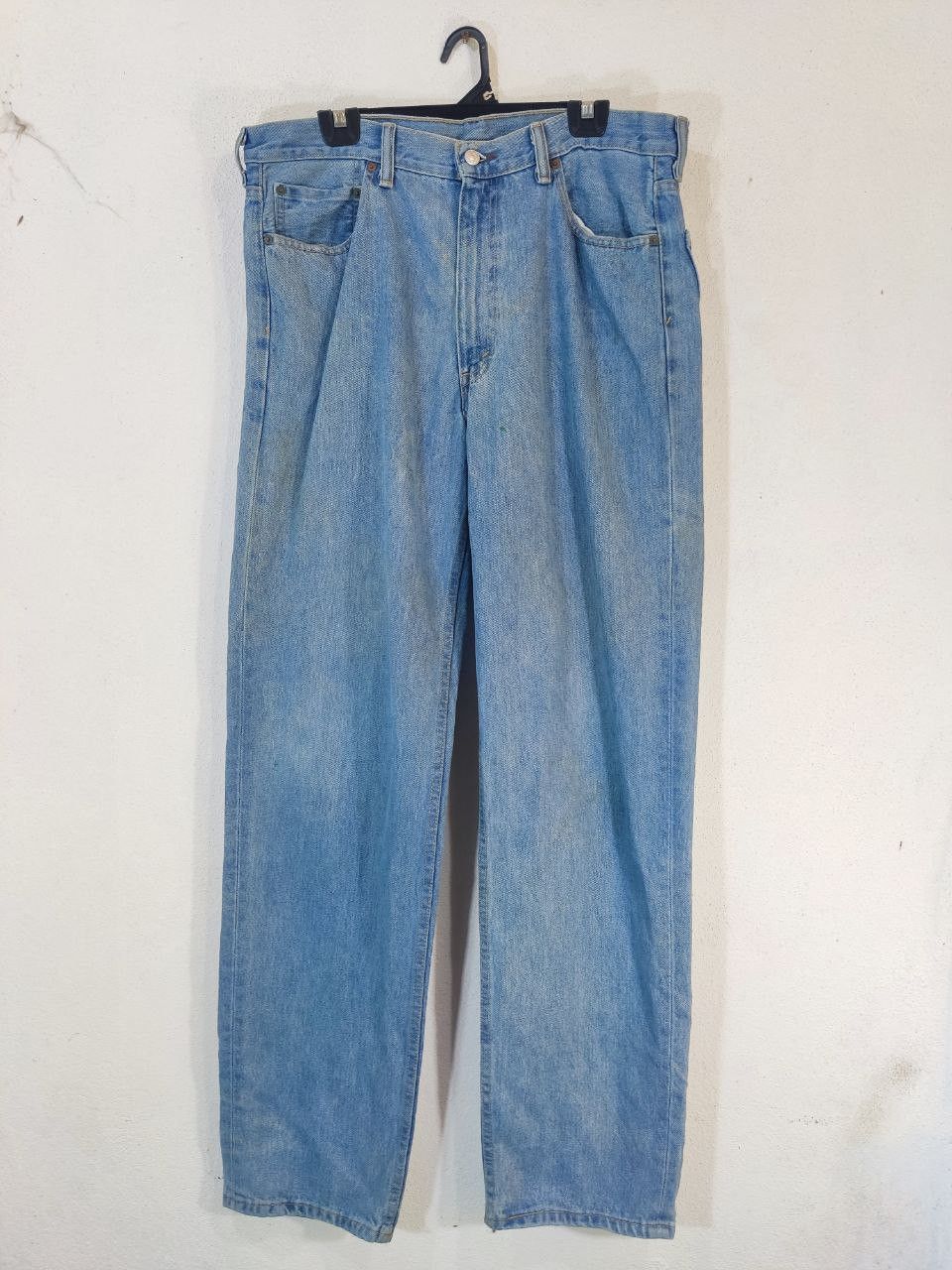 Levi's levis 550 relaxed fit slightly distressed denim Size US 39 - 2 Thumbnail