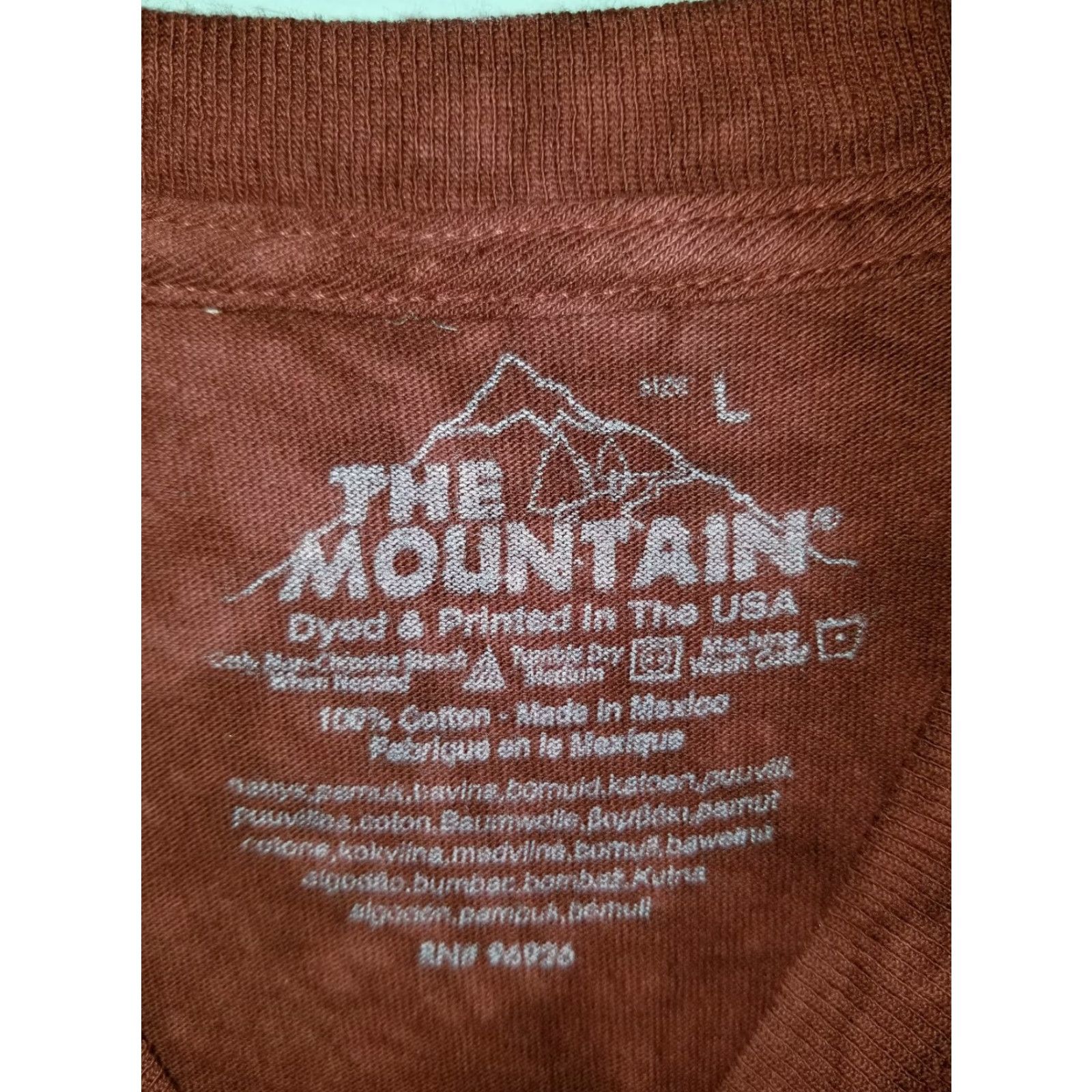 The Mountain The Mountain Shirt L Red Florida State University FSU Seminoles Mens Size US L / EU 52-54 / 3 - 4 Thumbnail