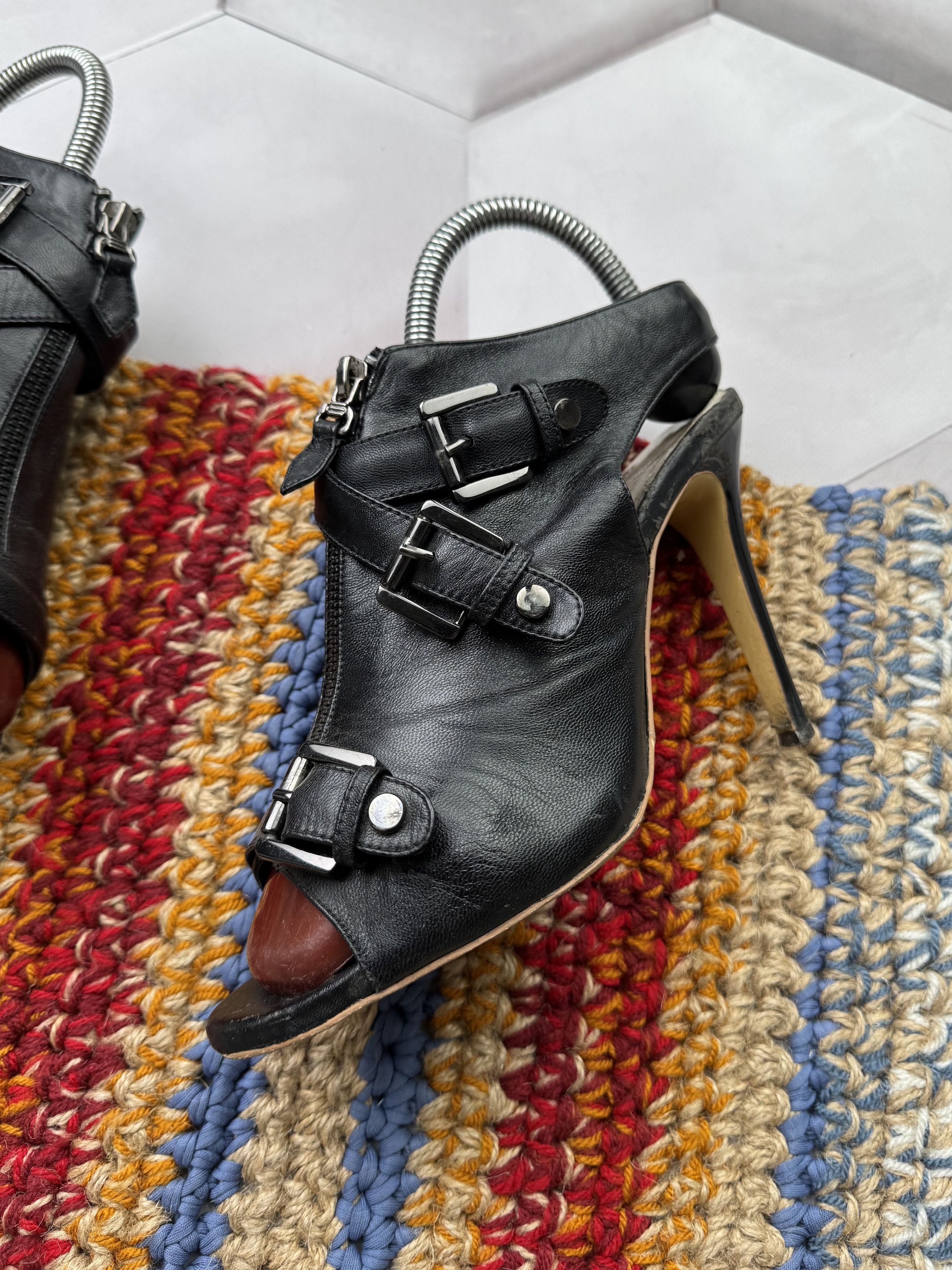 Vintage Vintage Heels With Straps Size US 9 / IT 39 - 3 Thumbnail