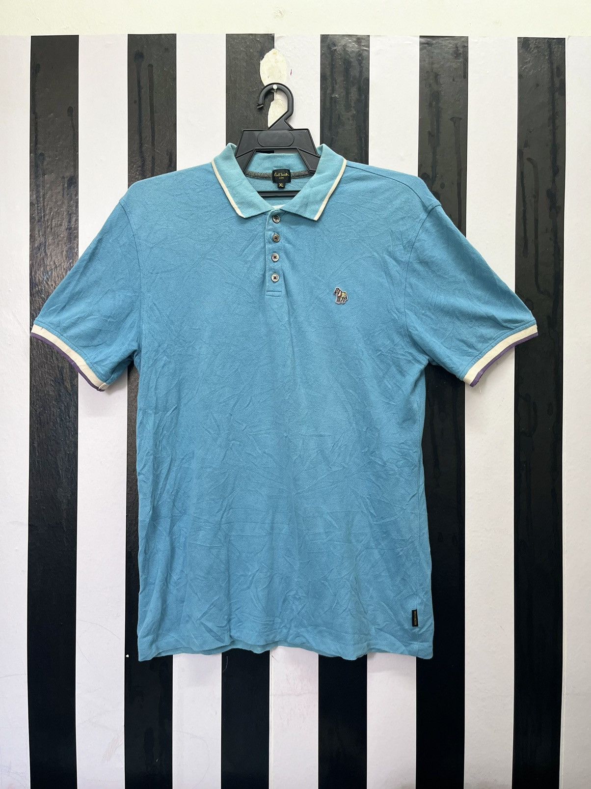 Paul Smith Mens Paul Smith Polo T-Shirt Luxury Streetwear Size XL Size US XL / EU 56 / 4 - 1 Thumbnail