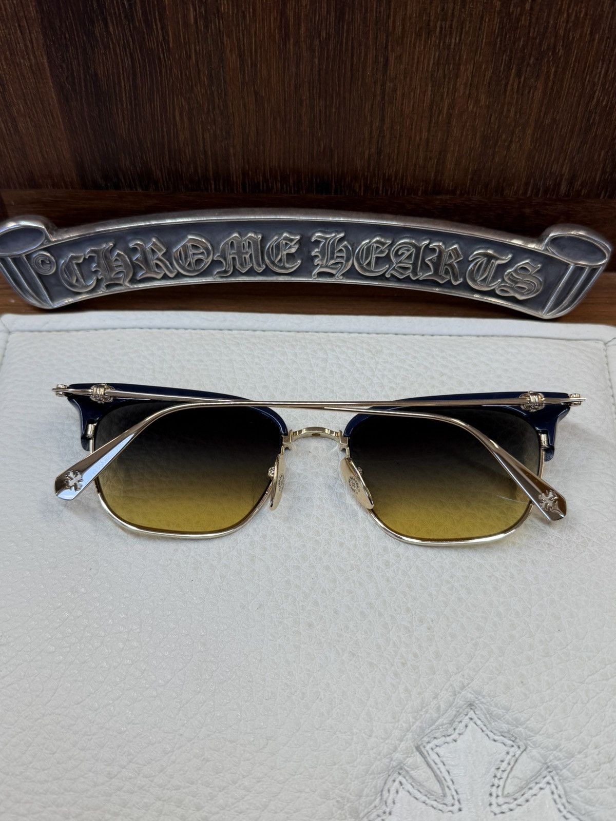 Chrome Hearts Chrome Hearts Sluntradiction Sunglasses Size ONE SIZE - 3 Thumbnail