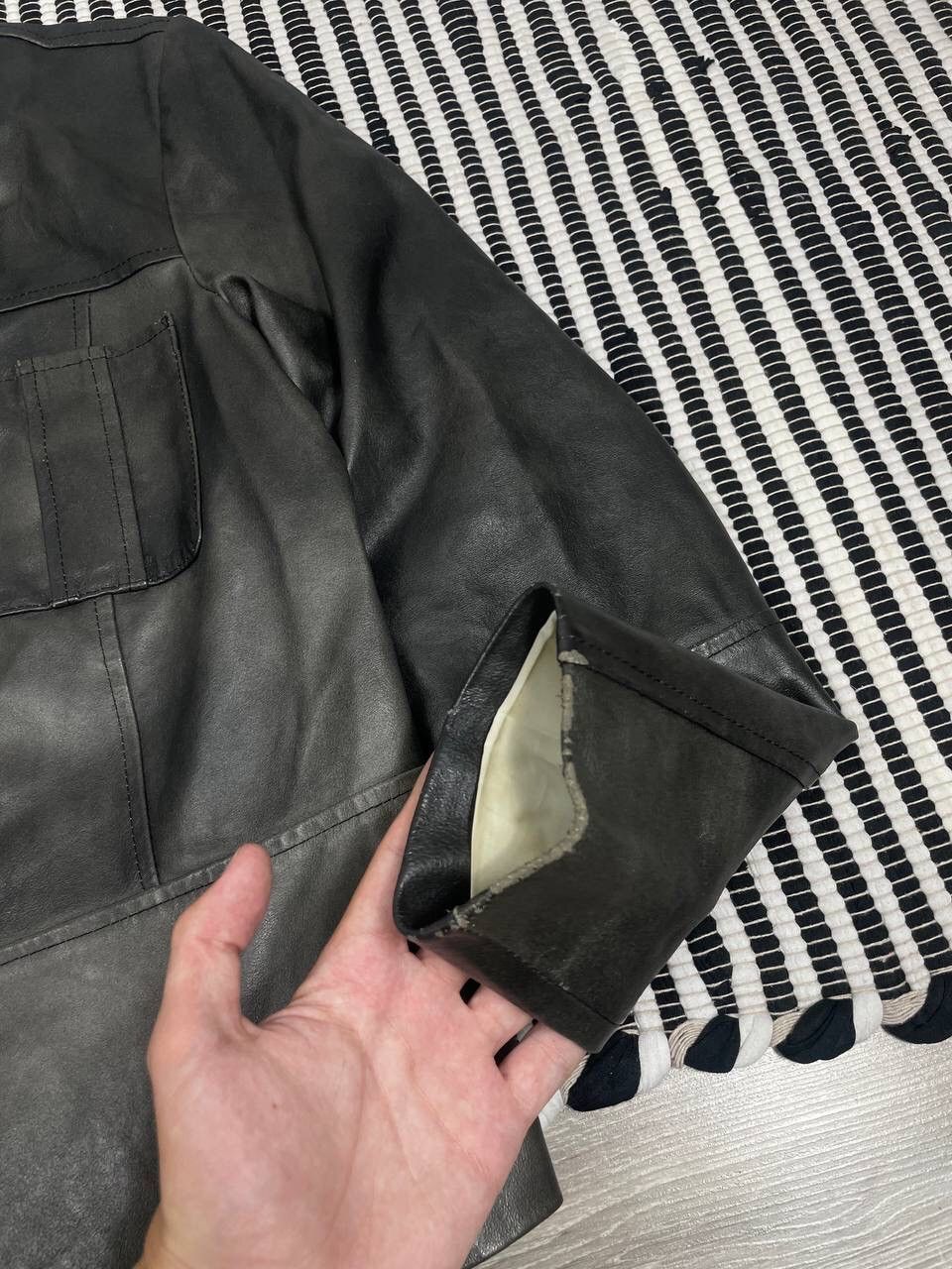 Other Vintage Pilatus Leather Jacket Faded Y2K Size US M / EU 48-50 / 2 - 5 Thumbnail