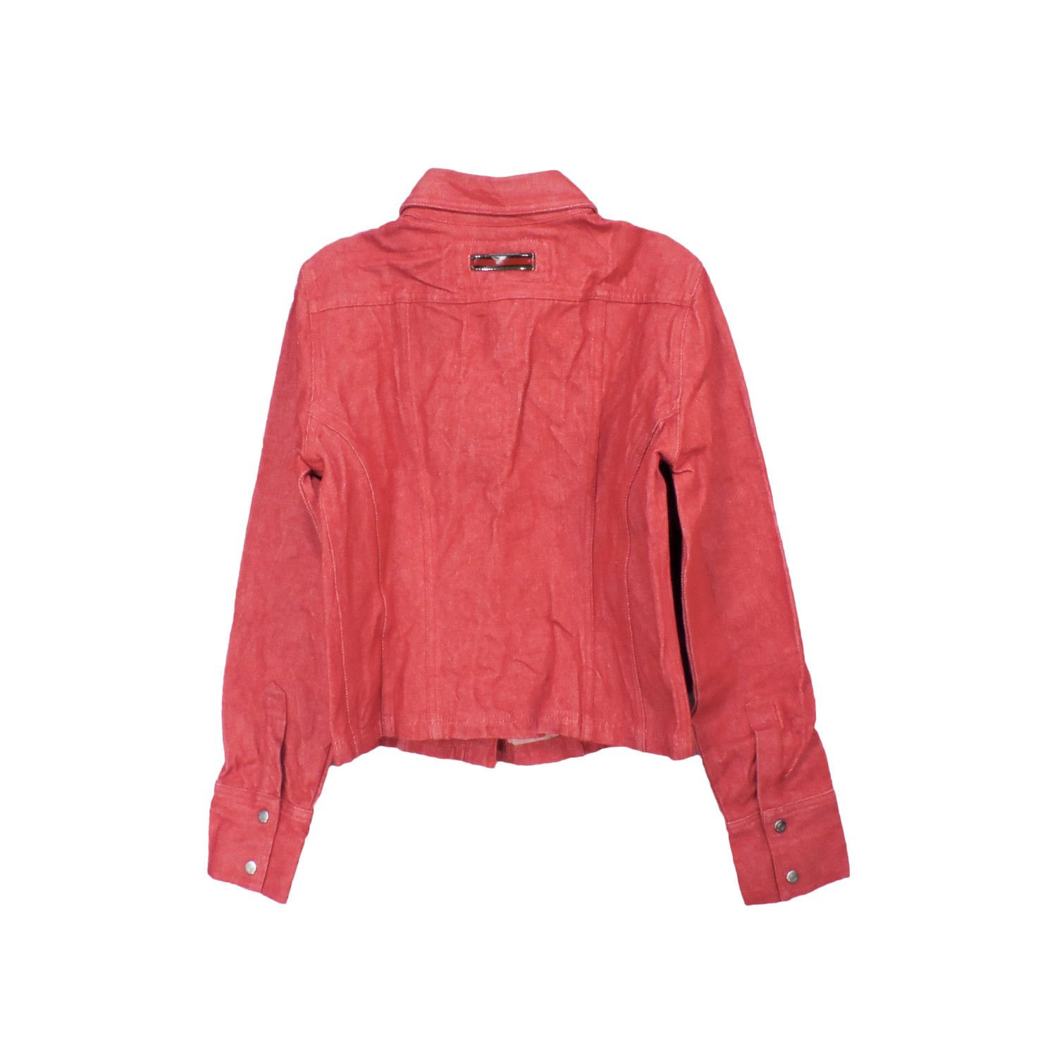 Gucci GUCCI BY TOM FORD RED DENIM JACKET Size M / US 6-8 / IT 42-44 - 2 Thumbnail