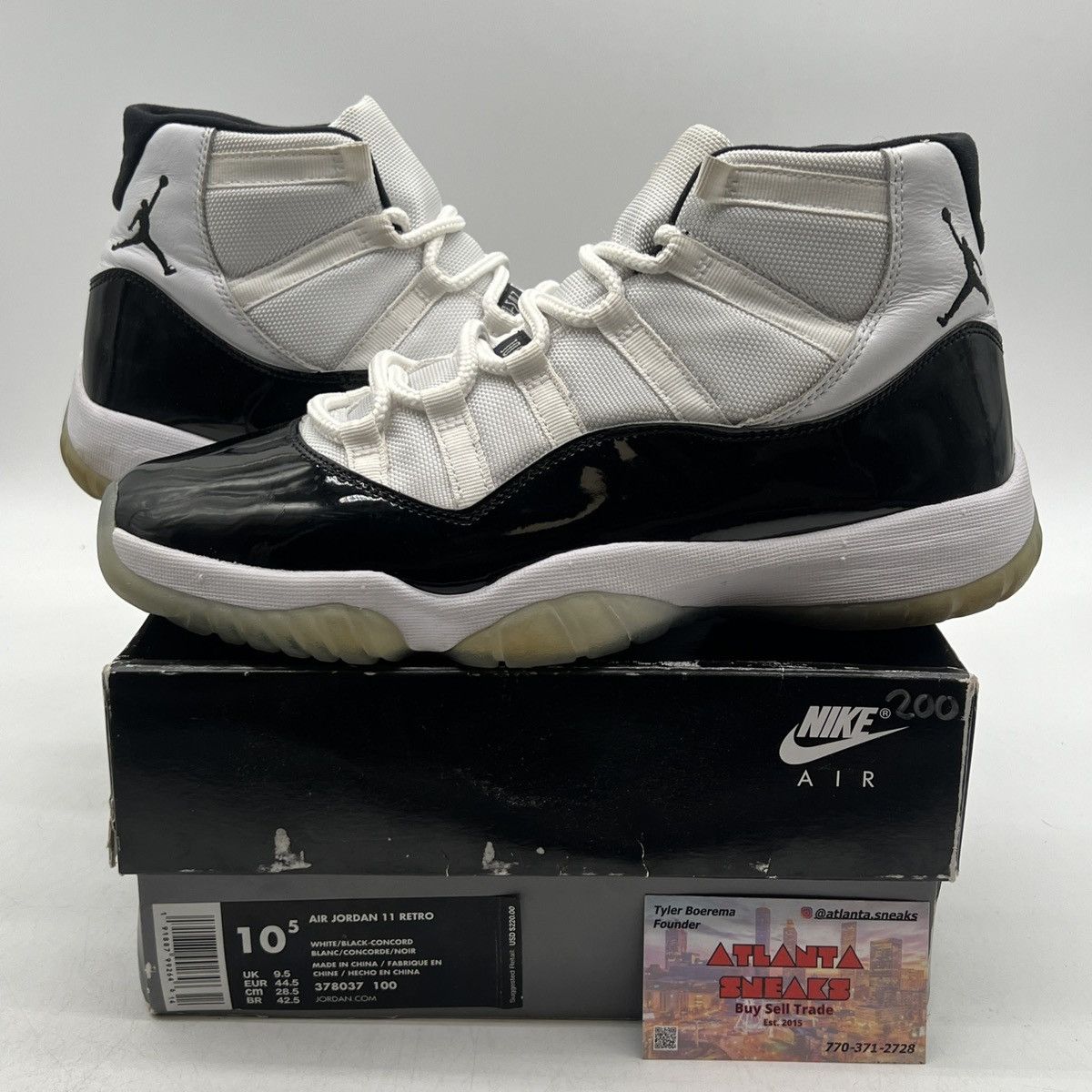 Jordan Brand Air Jordan 11 concord Size US 10.5 / EU 43-44 - 1 Thumbnail