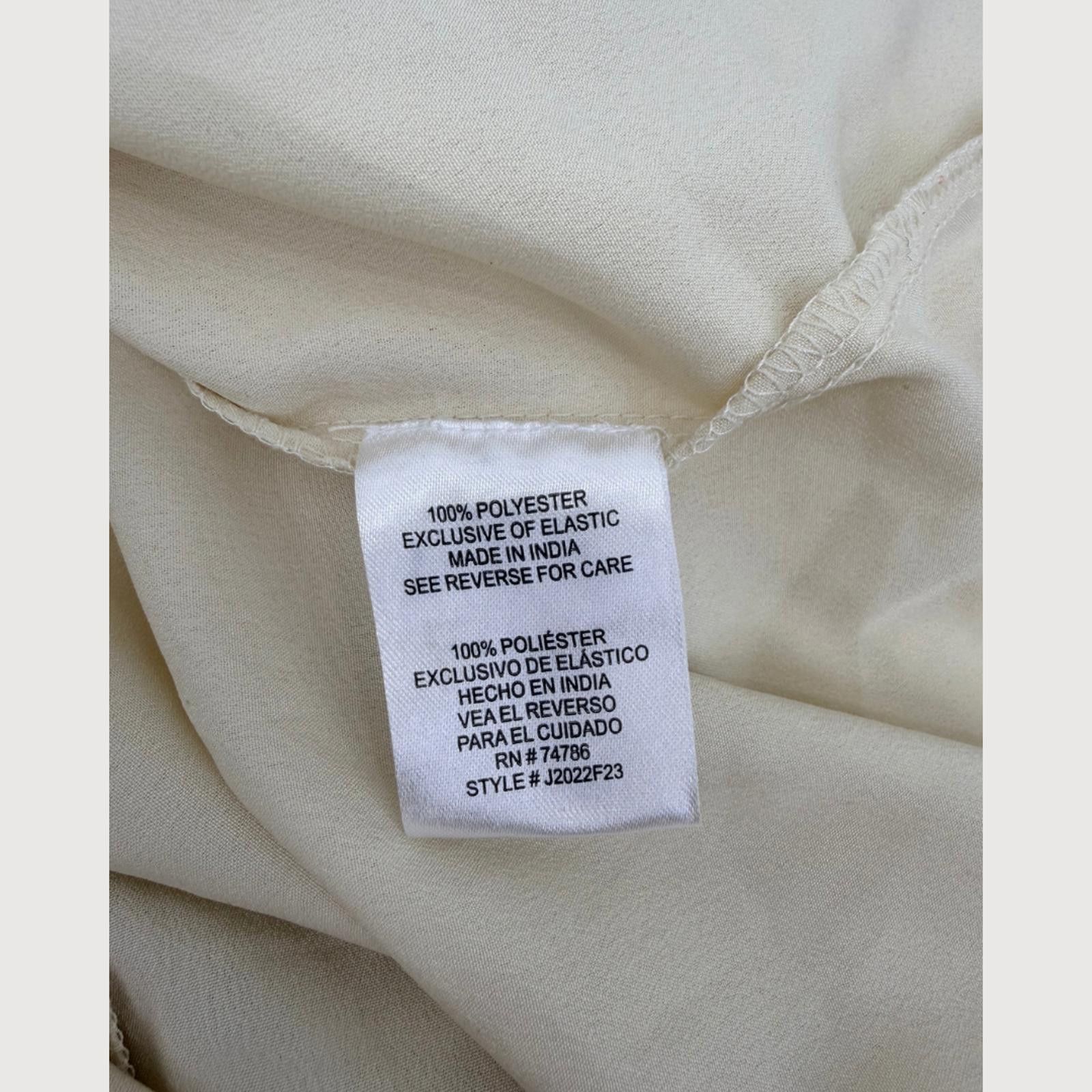 Other Patrons of Peace Smocked Maxi Dress Ivory Cottagecore M Size M / US 6-8 / IT 42-44 - 5 Thumbnail