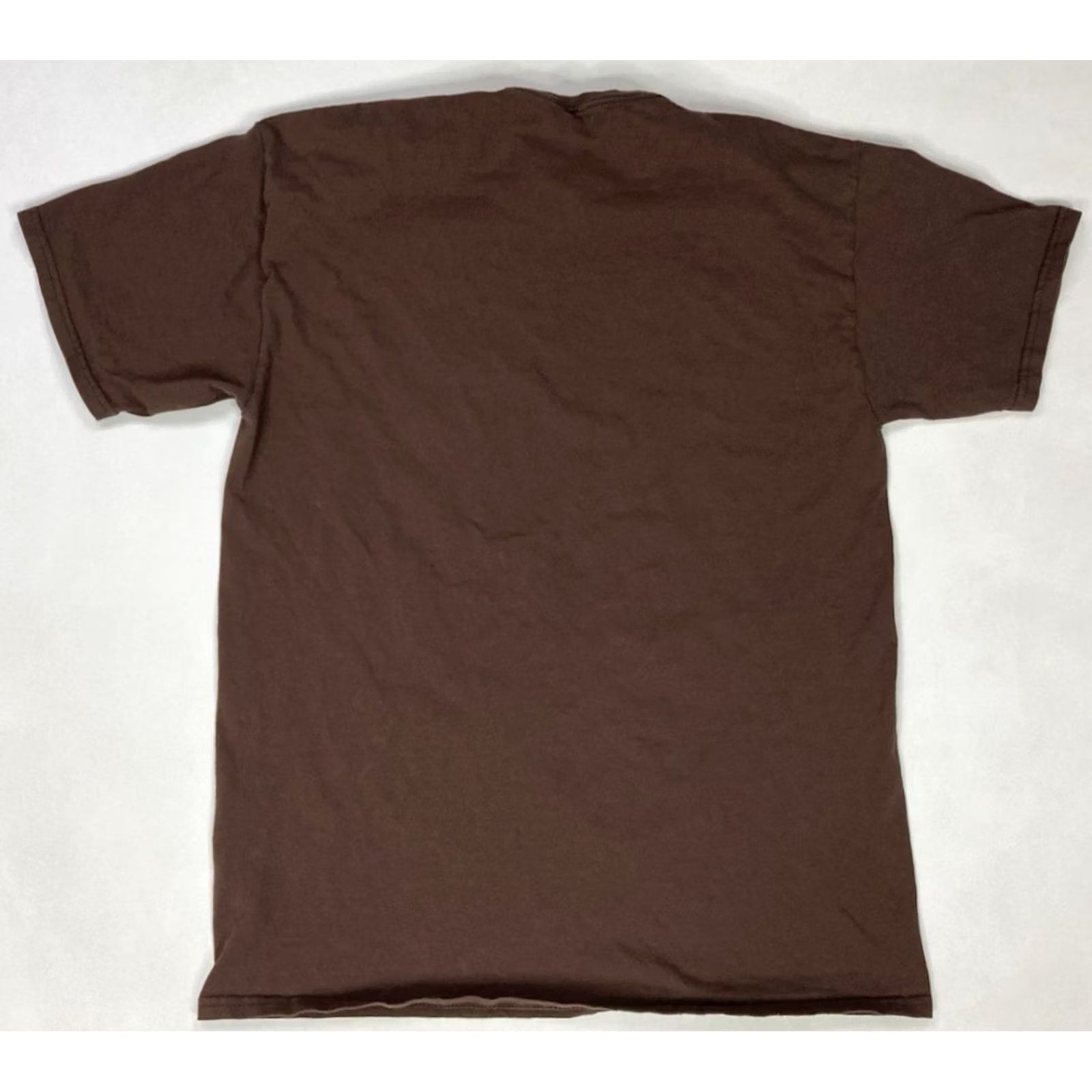 Pacsun Pacsun T-Shirt Women Medium Brown Crew Neck Short Sleeve Cotton Graphic Black Cat Butterfly Colorful Size M / US 6-8 / IT 42-44 - 3 Thumbnail